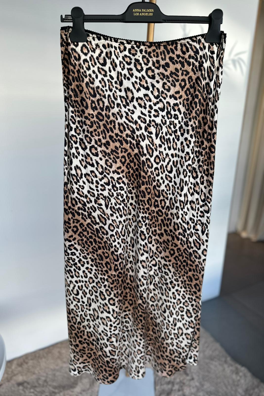 Animal print skirt