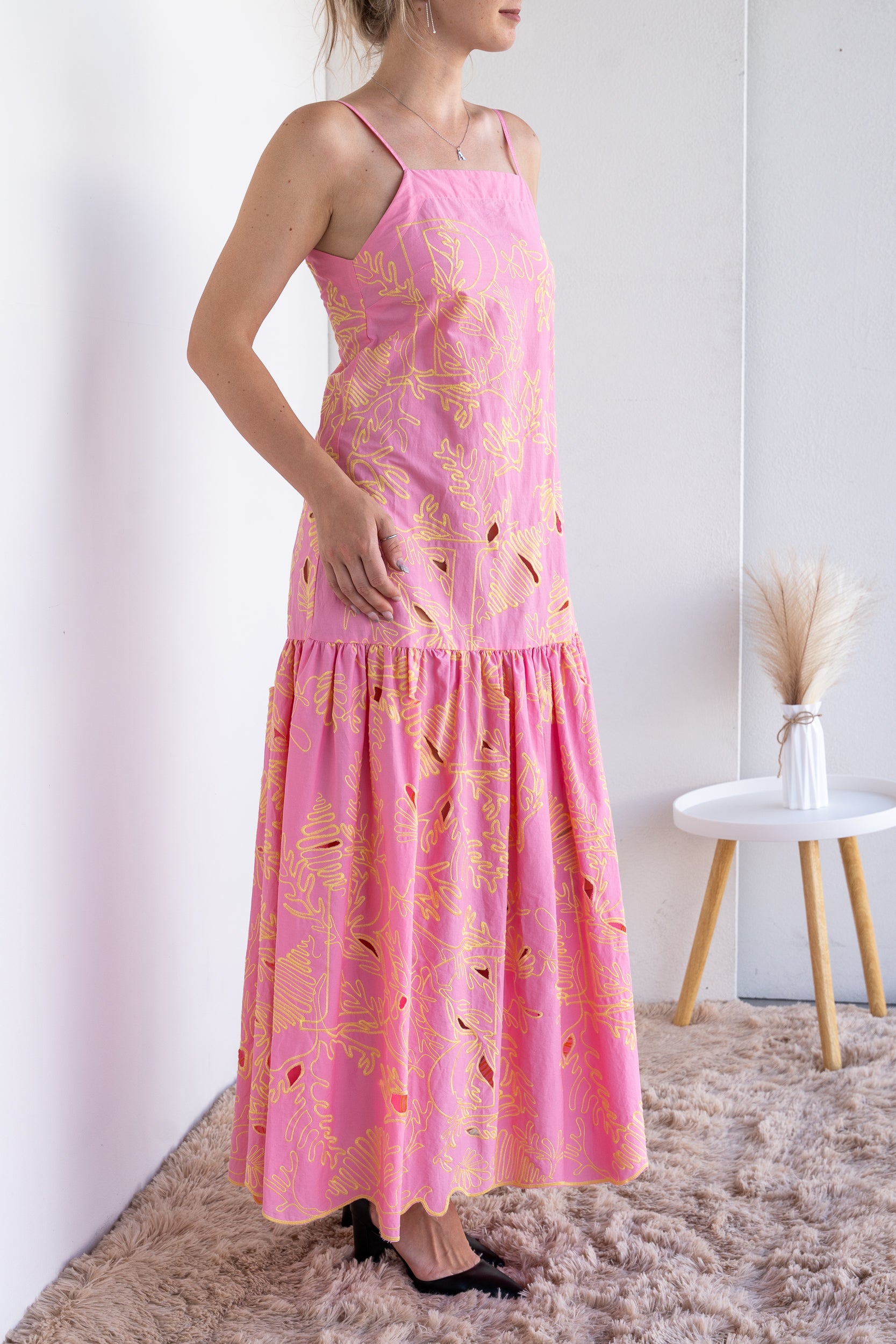 Embroidered dress