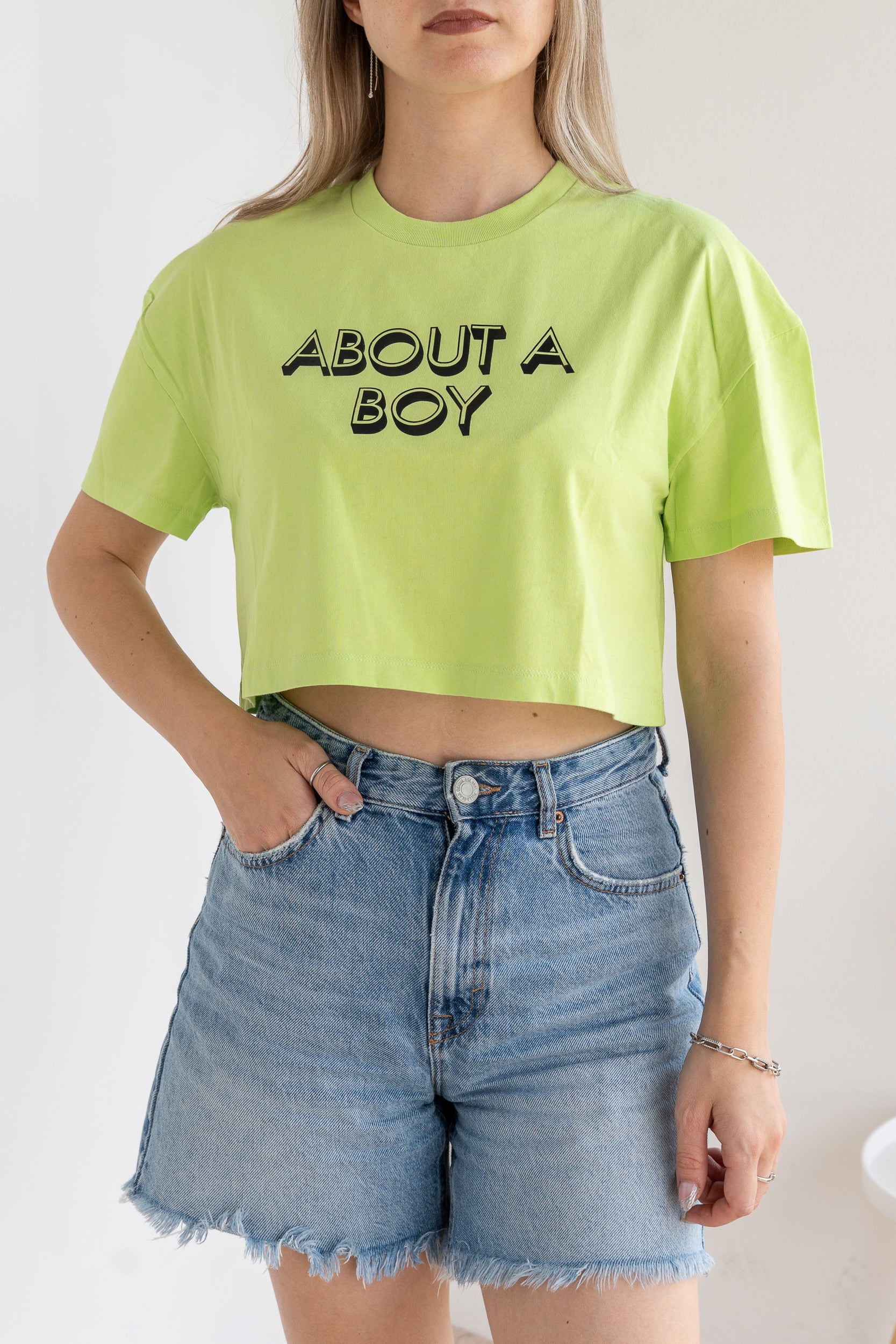 T-shirt crop