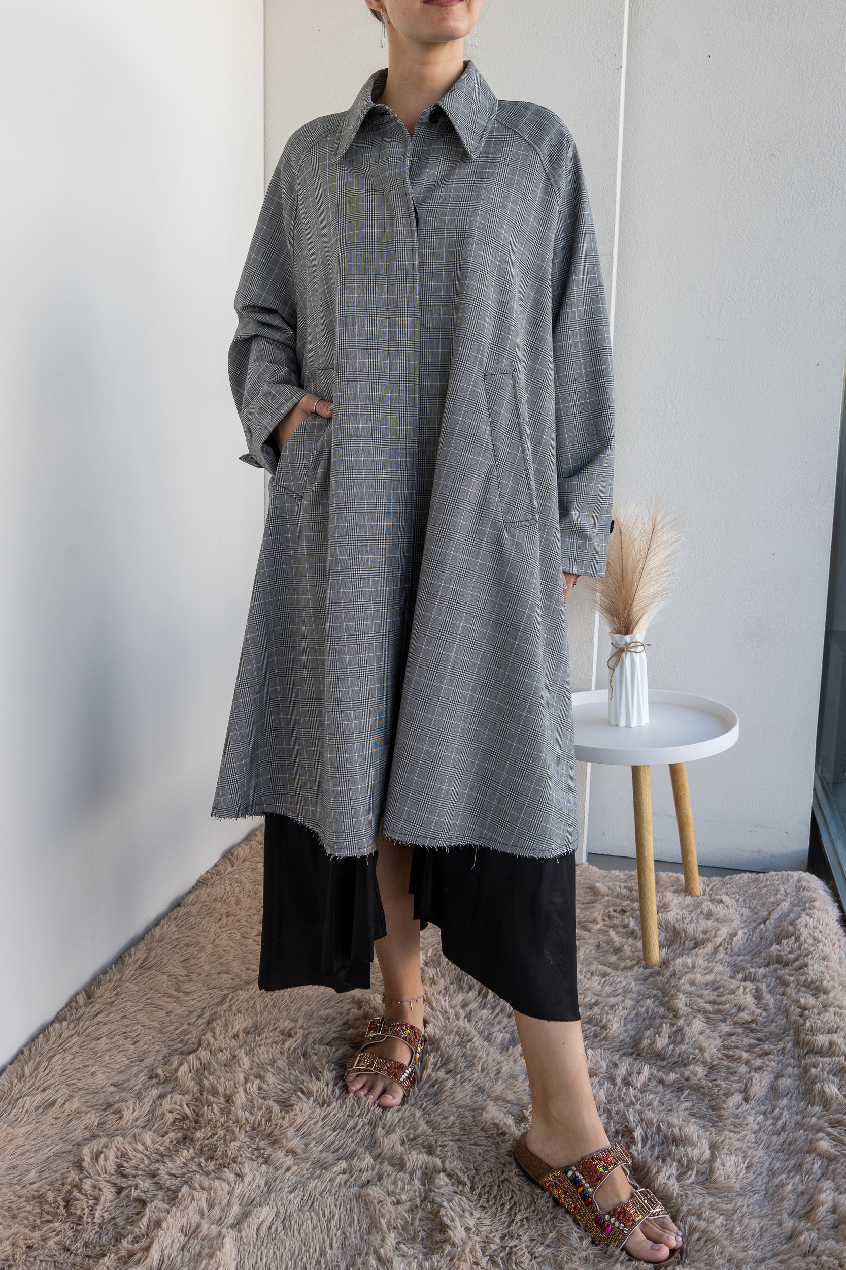 Lined duster