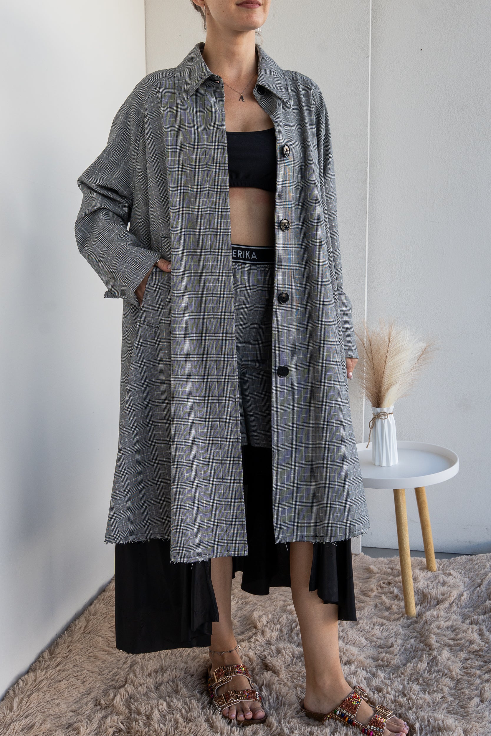 Lined duster