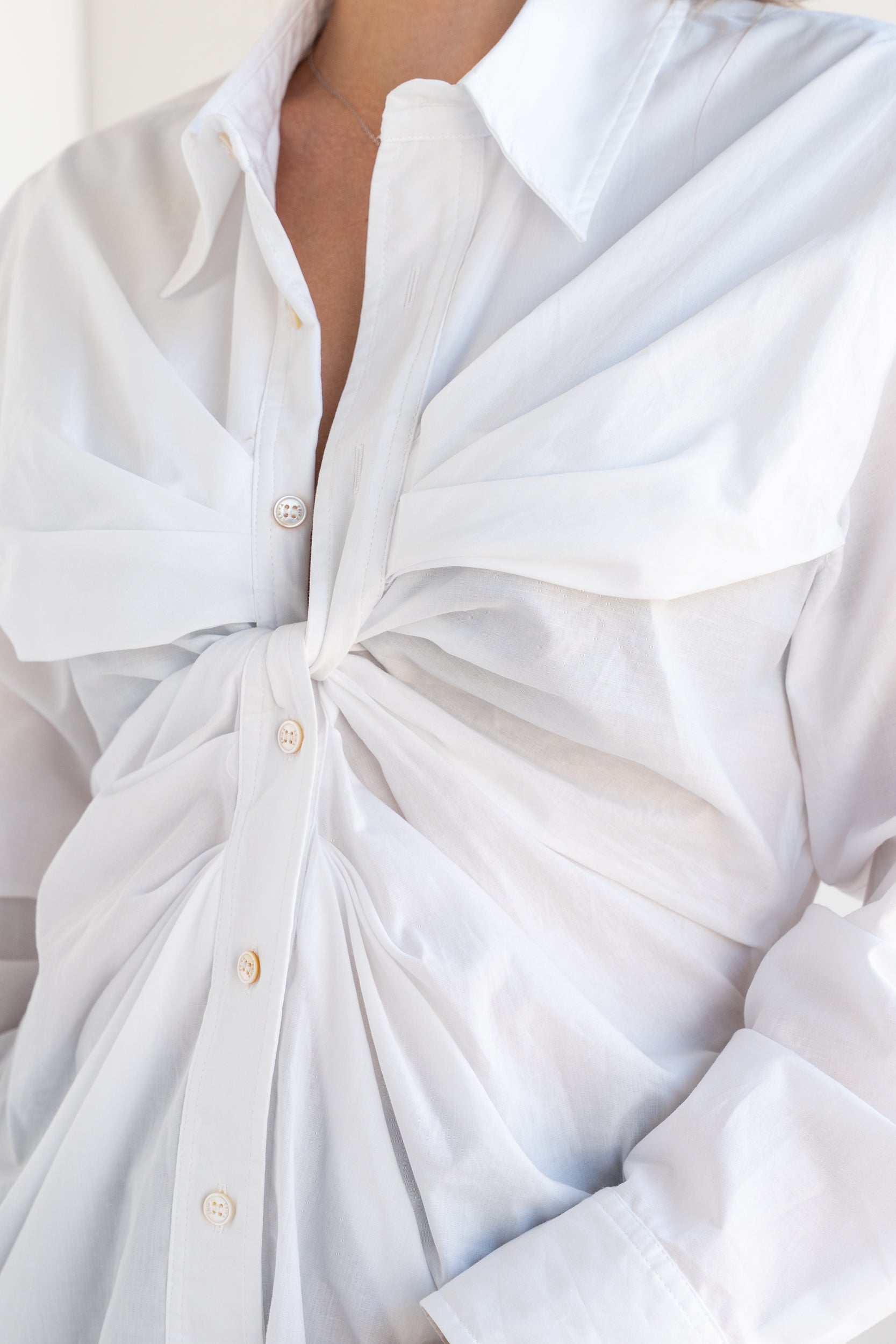 Ruffled shirt