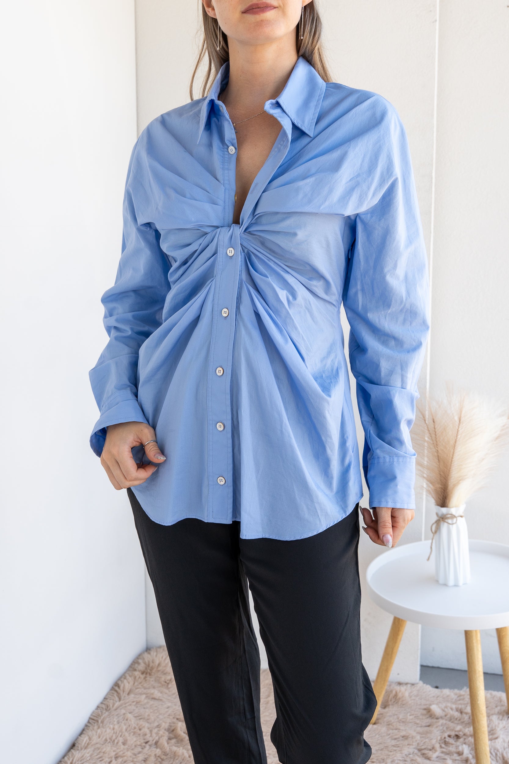 Ruffled shirt