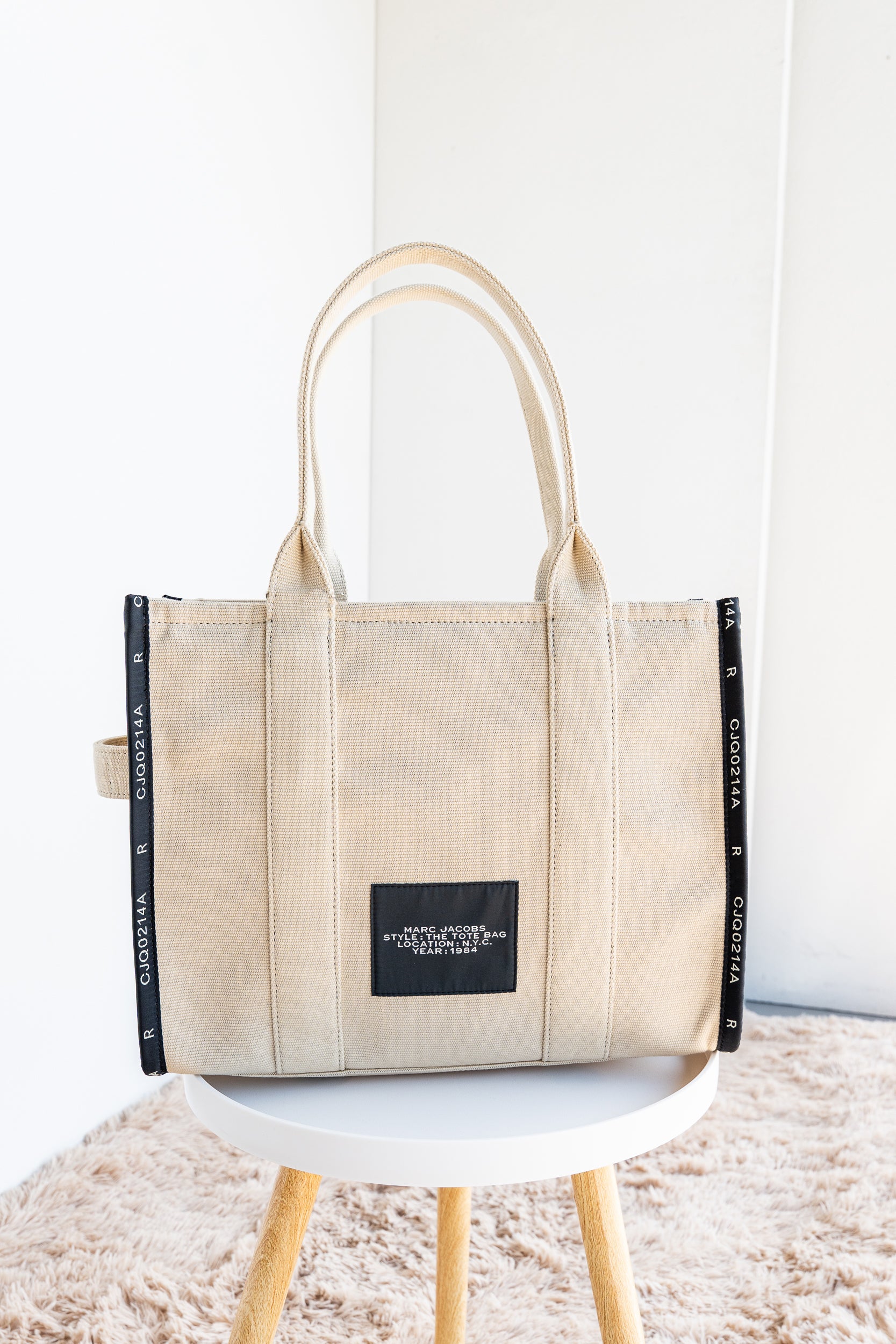 Borsa a spalla in tessuto