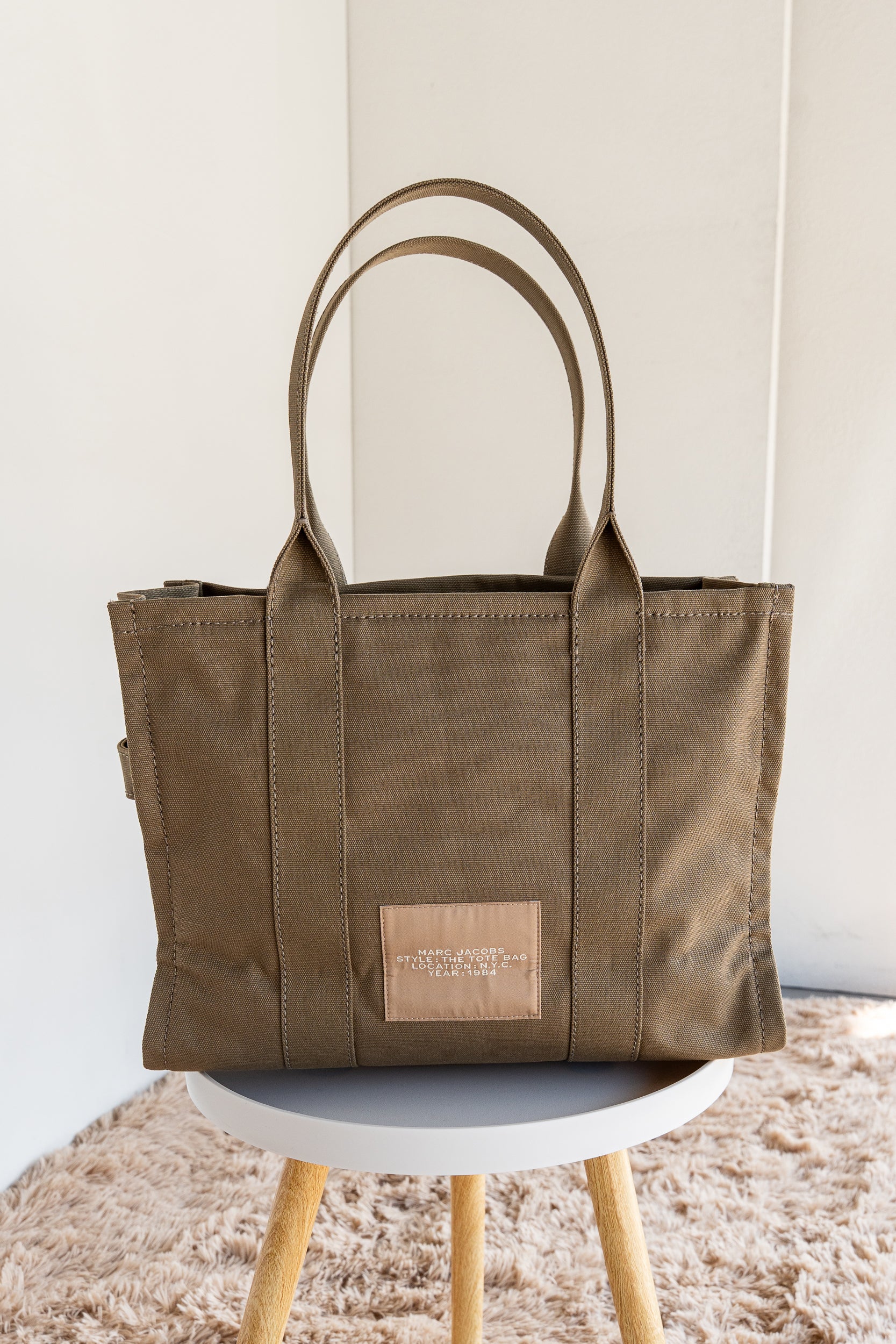 Borsa a spalla in tessuto