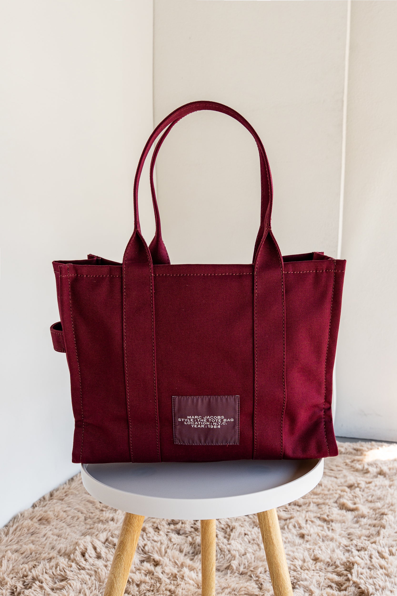 Borsa a spalla in tessuto