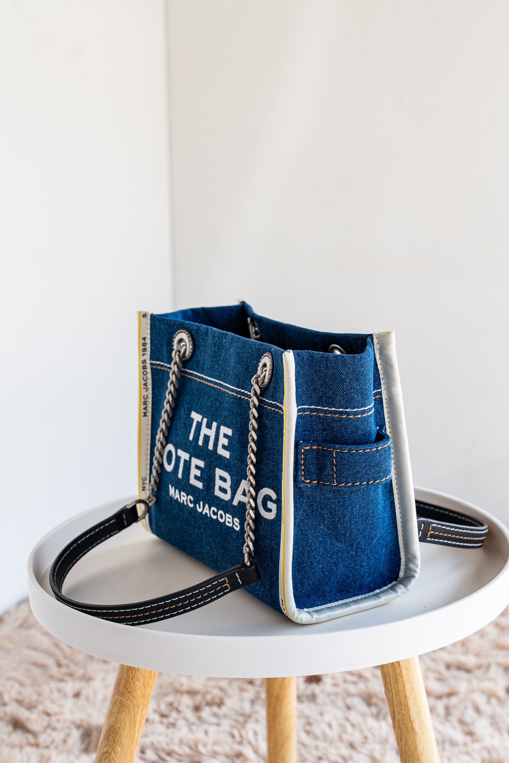 Borsa denim a spalla