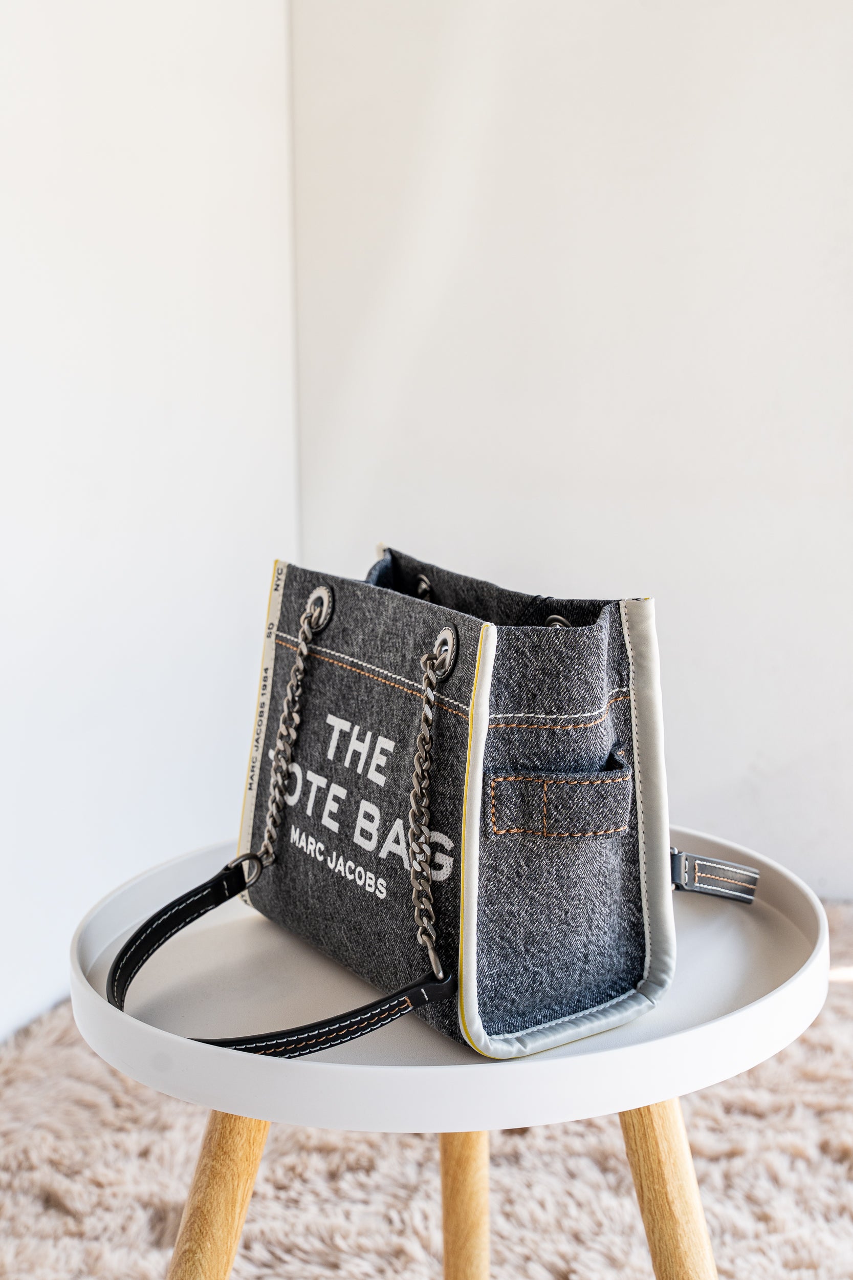 Borsa denim a spalla