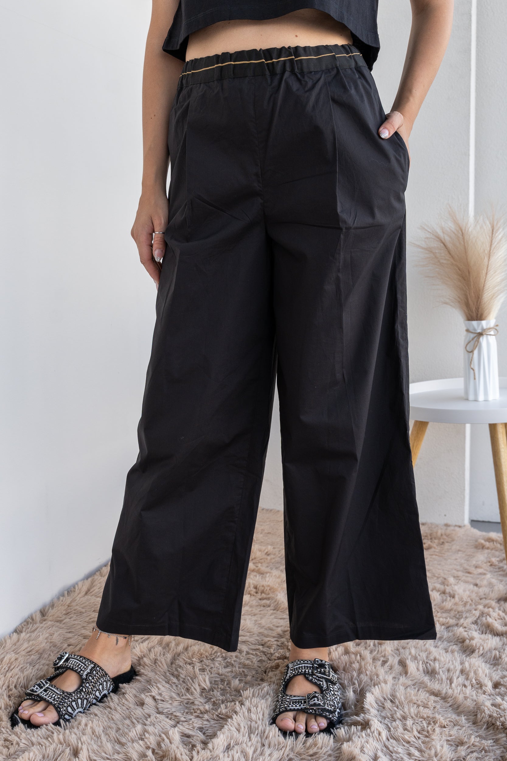 Pantalone con elastico