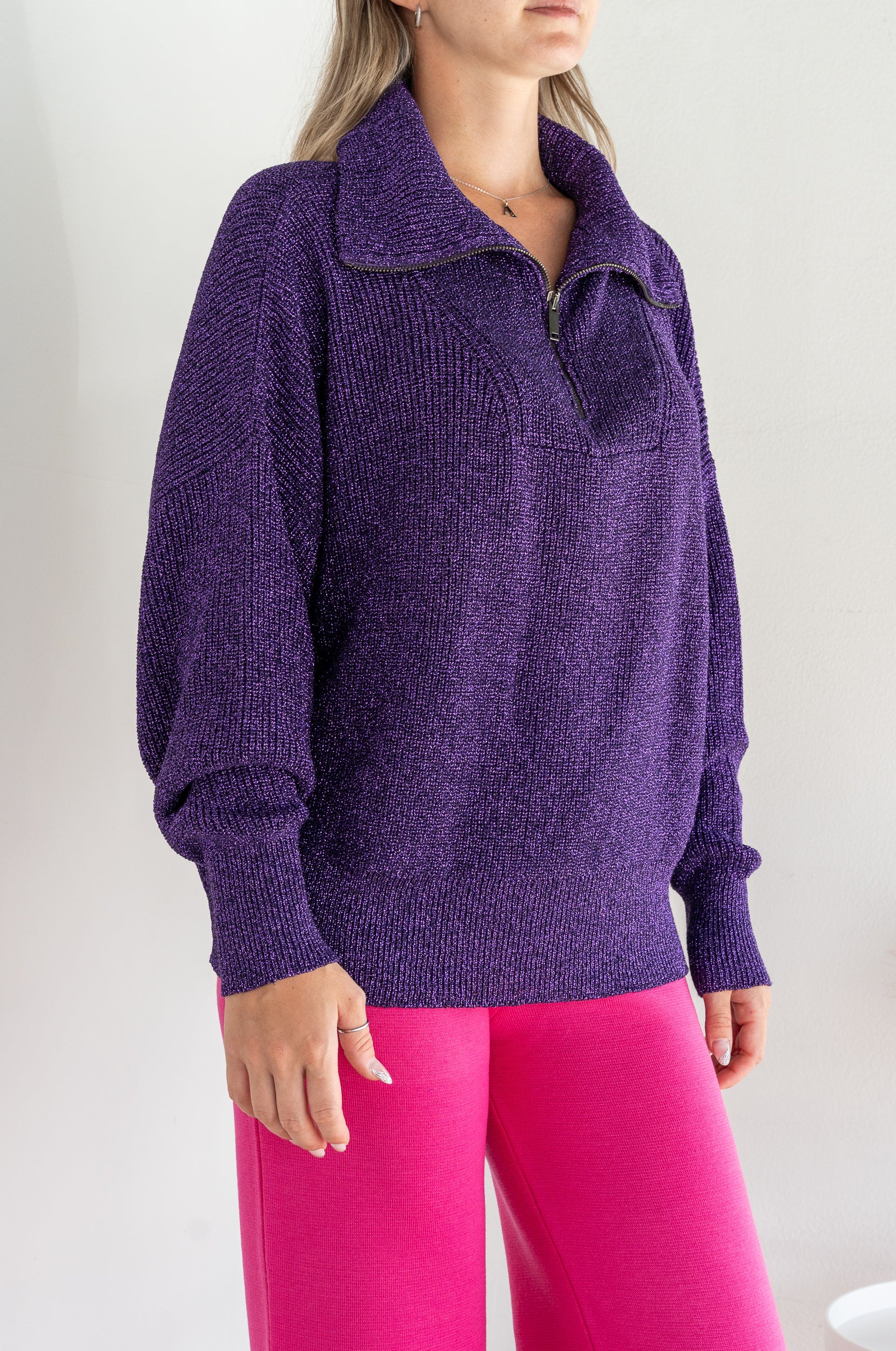 Lurex sweater