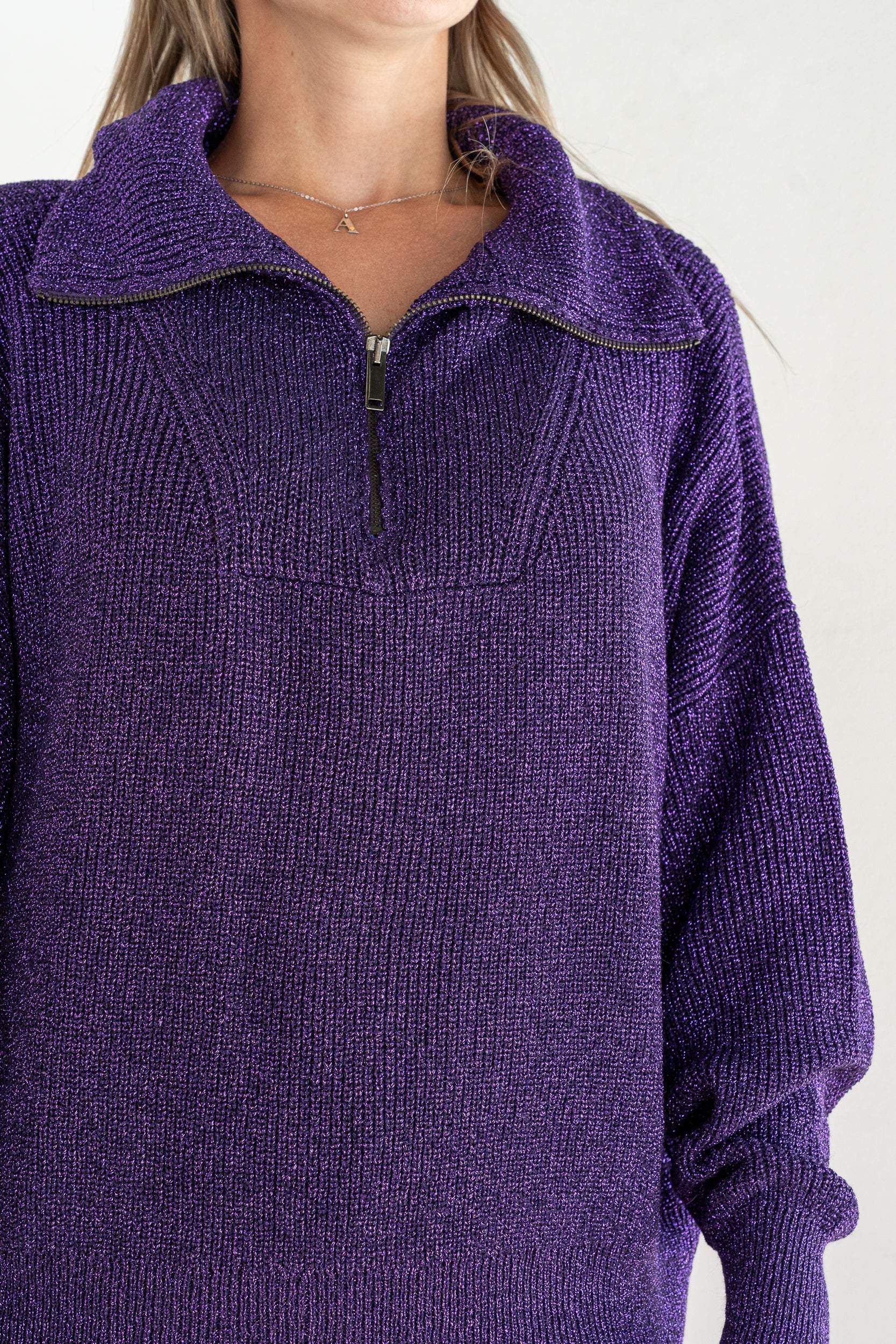 Lurex sweater