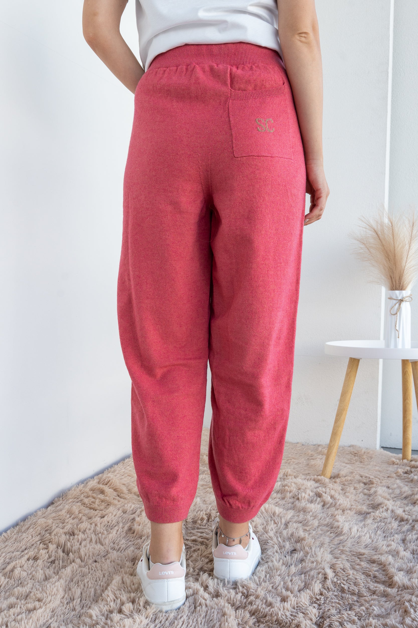 Knitted trousers