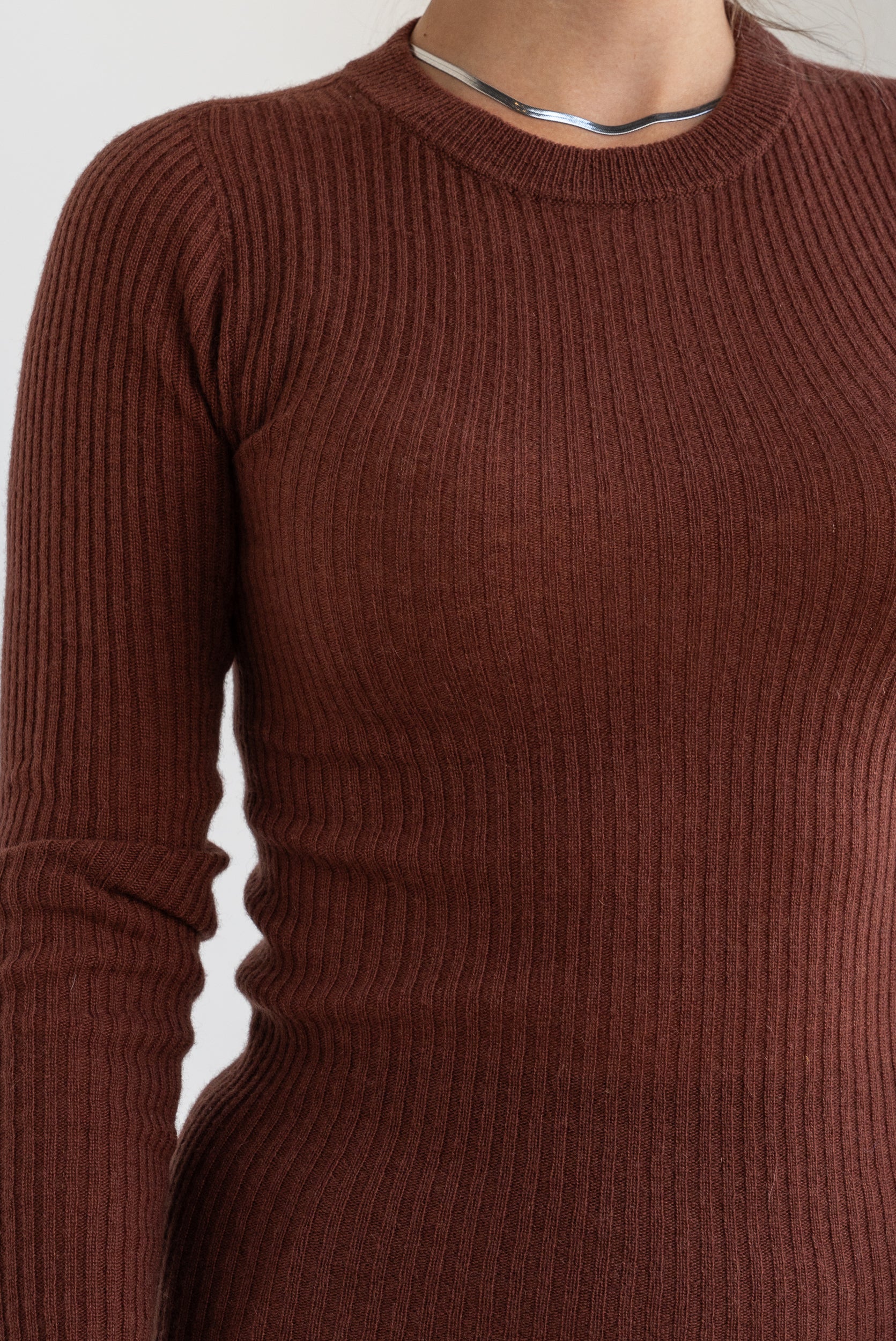 Ribbed sweater