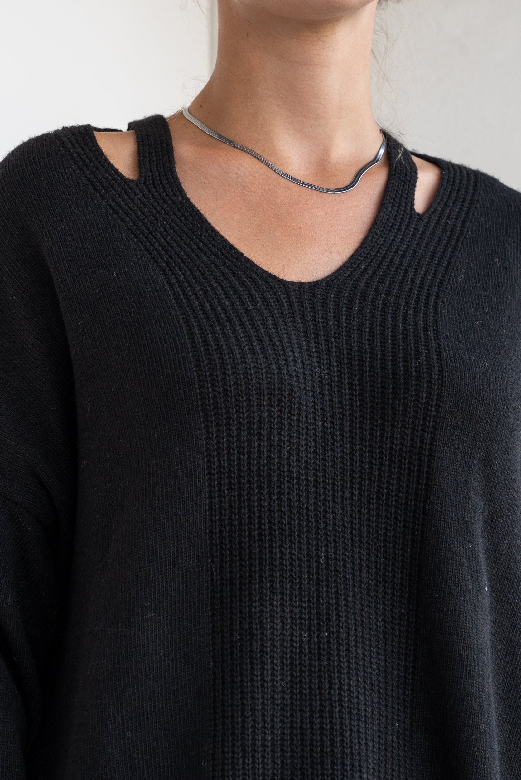 Short knitted dress