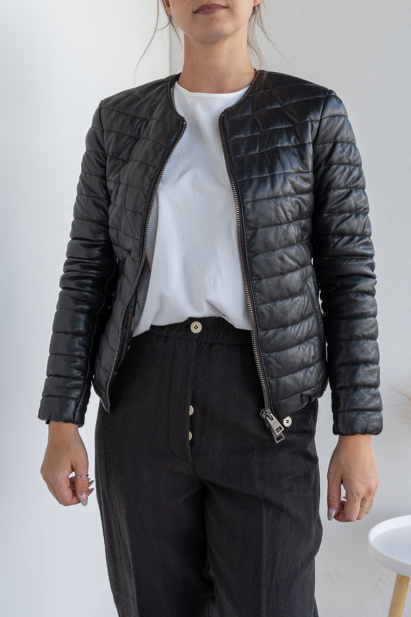 Real leather jacket