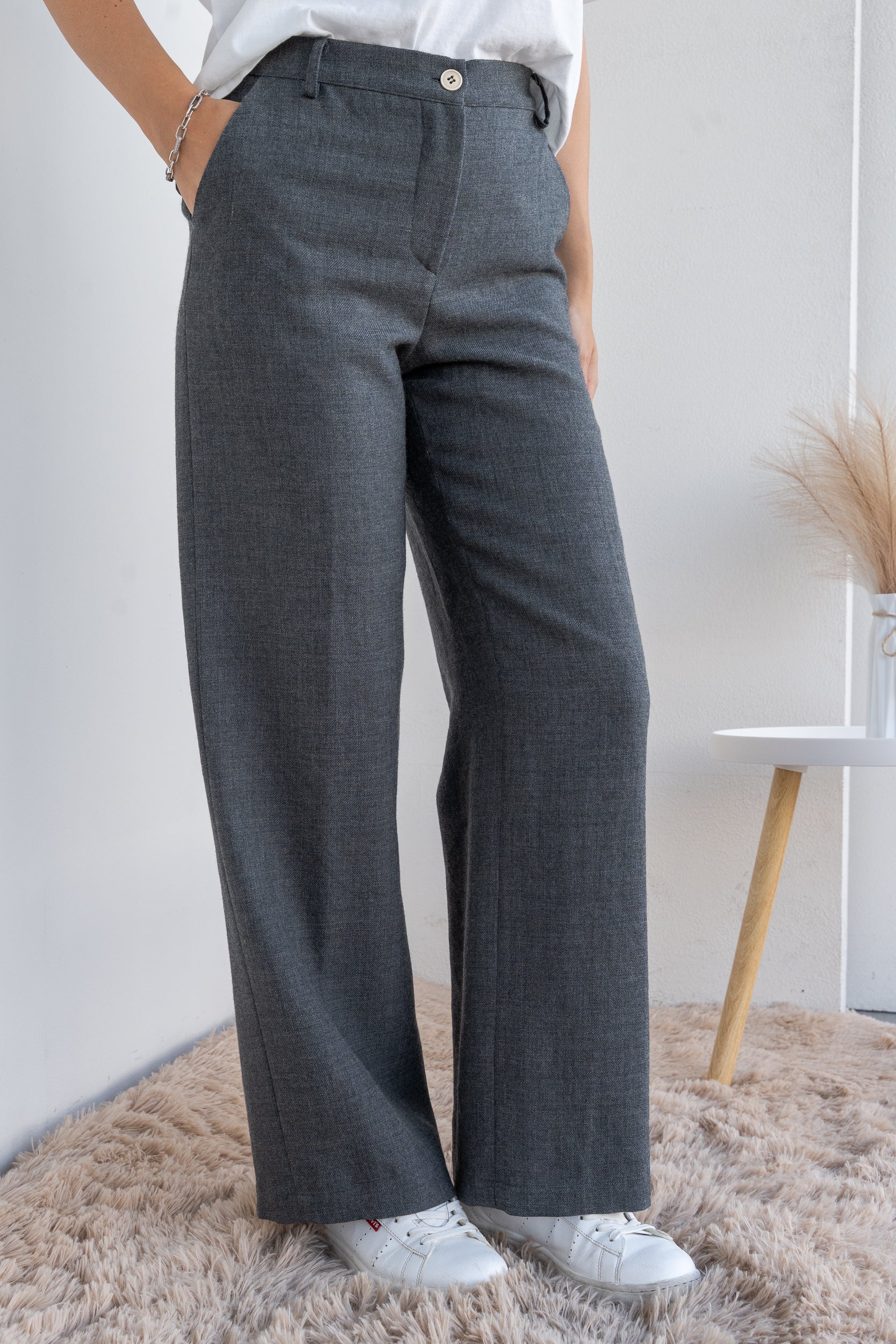 Pantalone gamba dritta