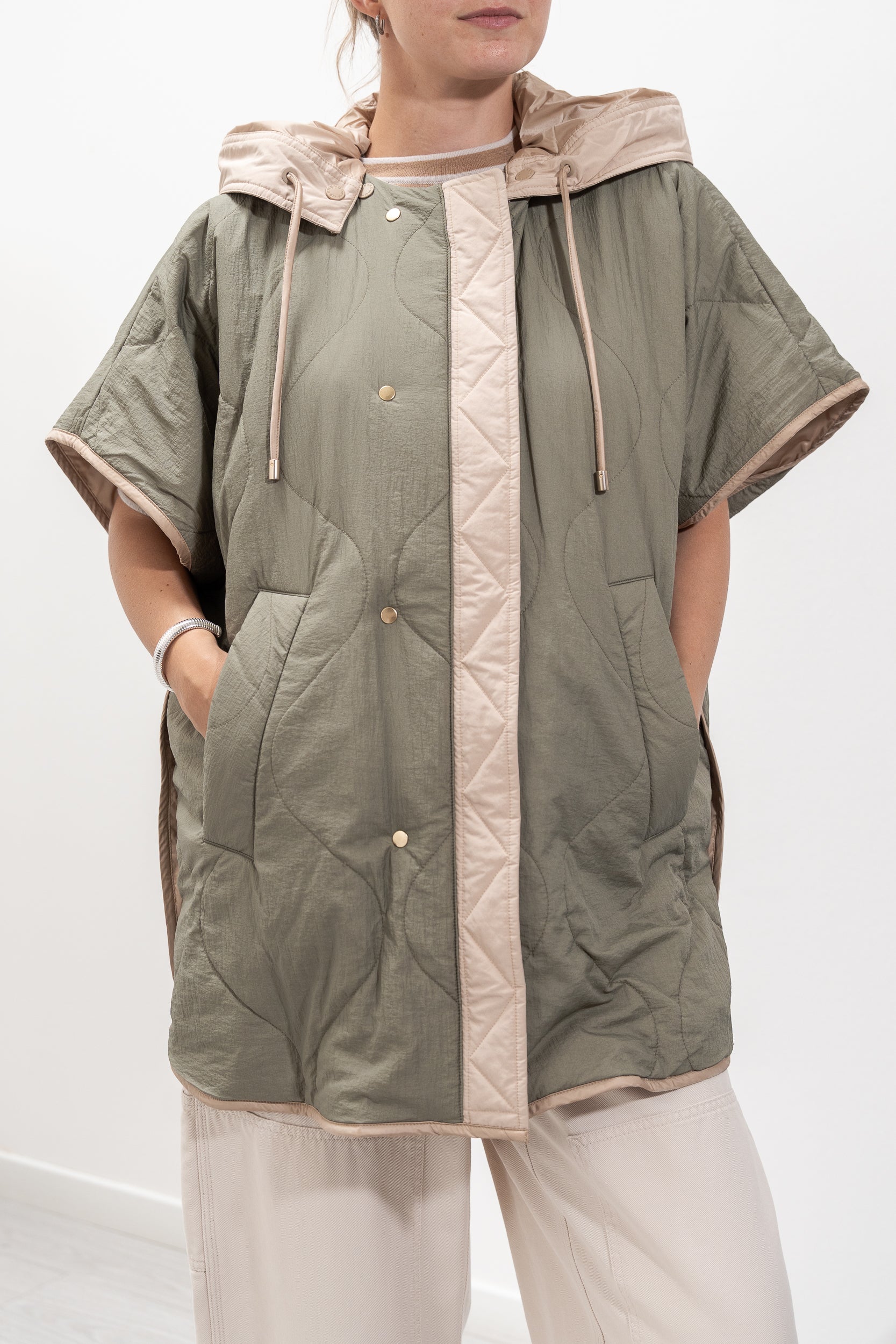 Piumino riva double face