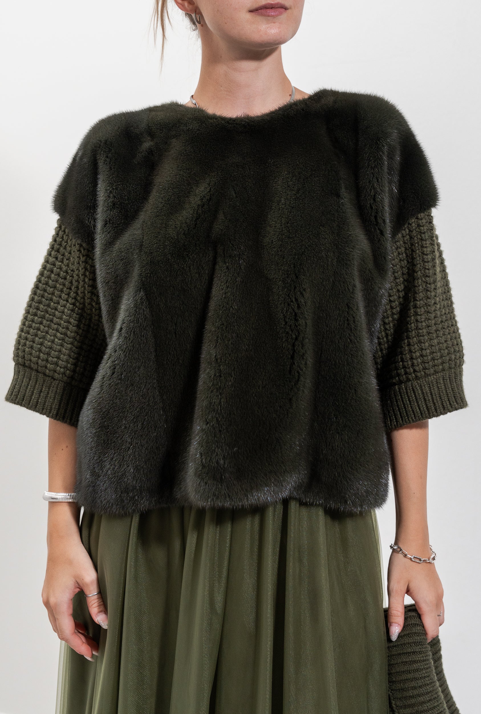 Fur sweater