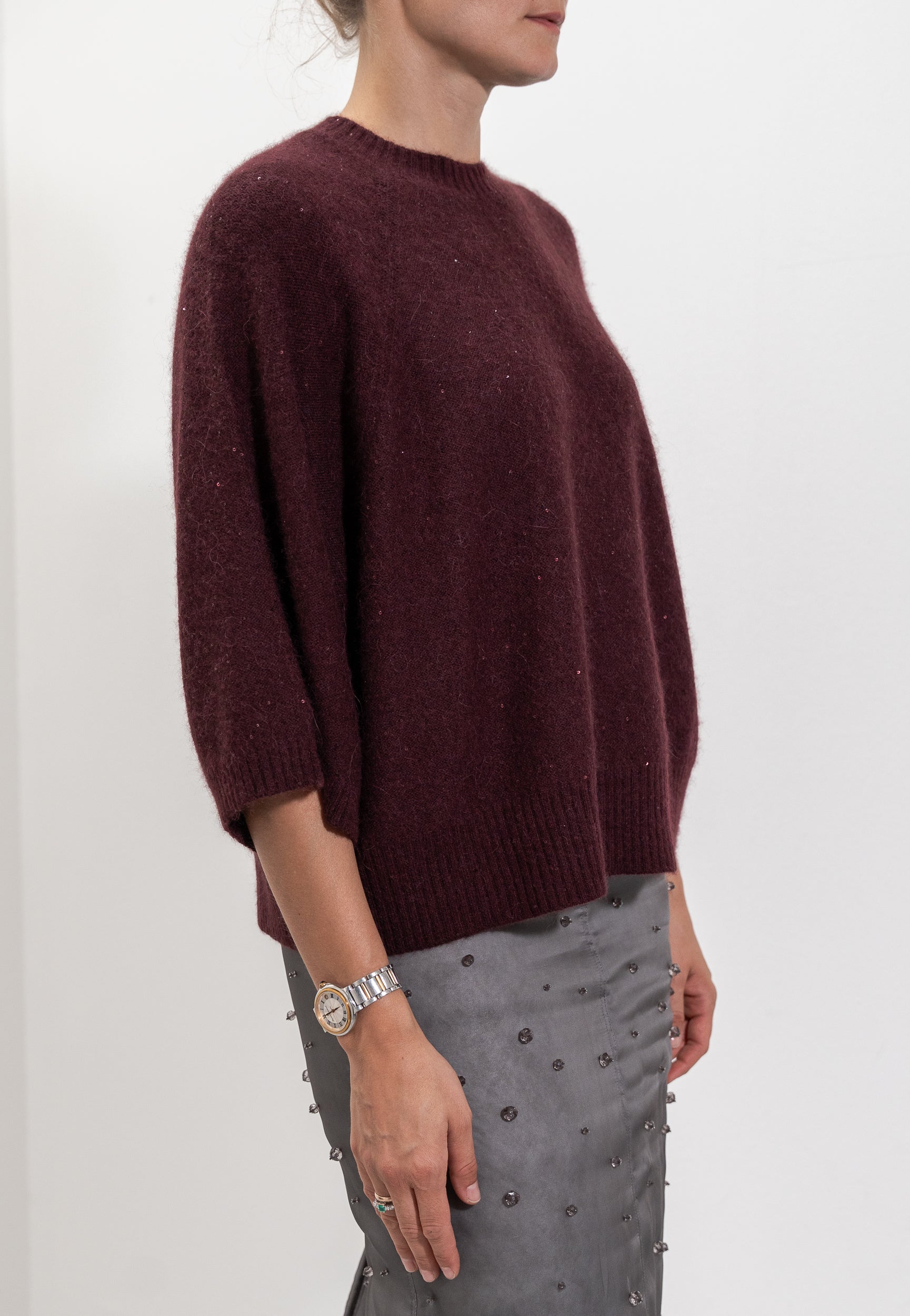 Sequined sweater