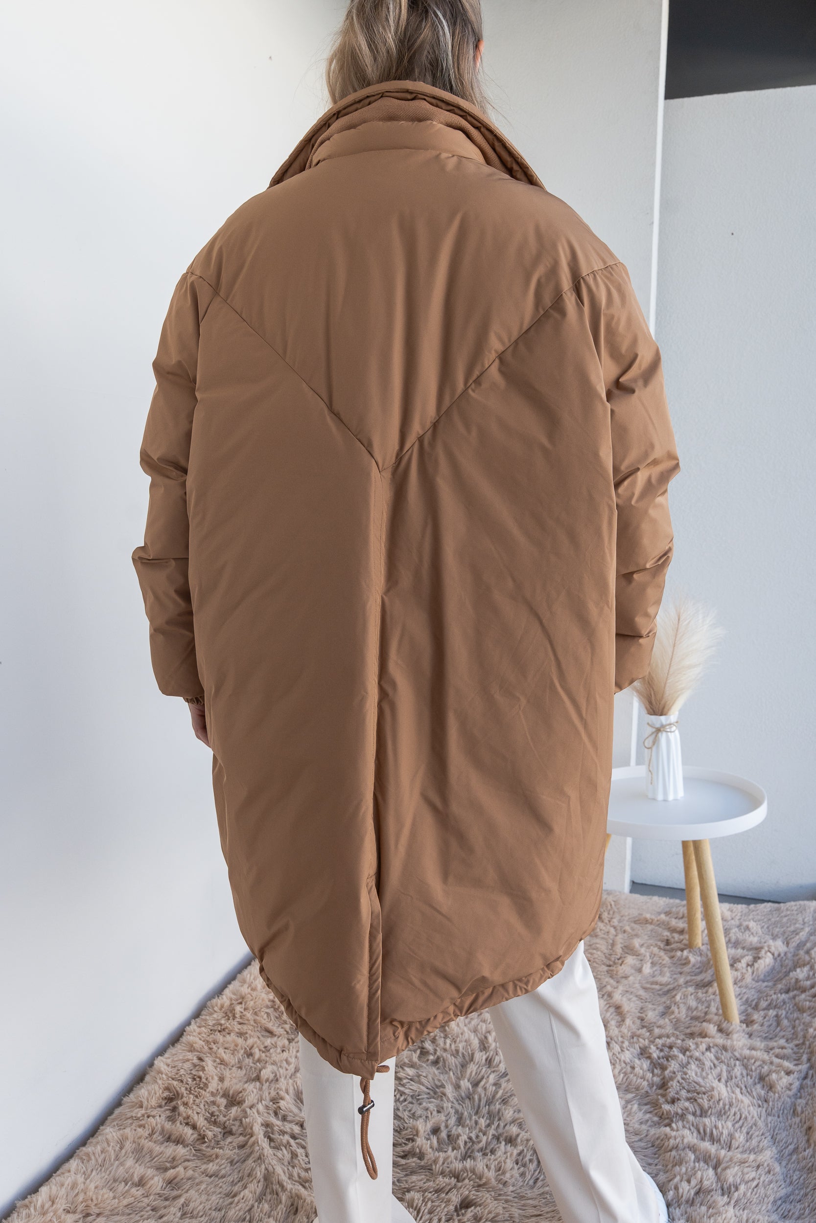 Oversized down jacket