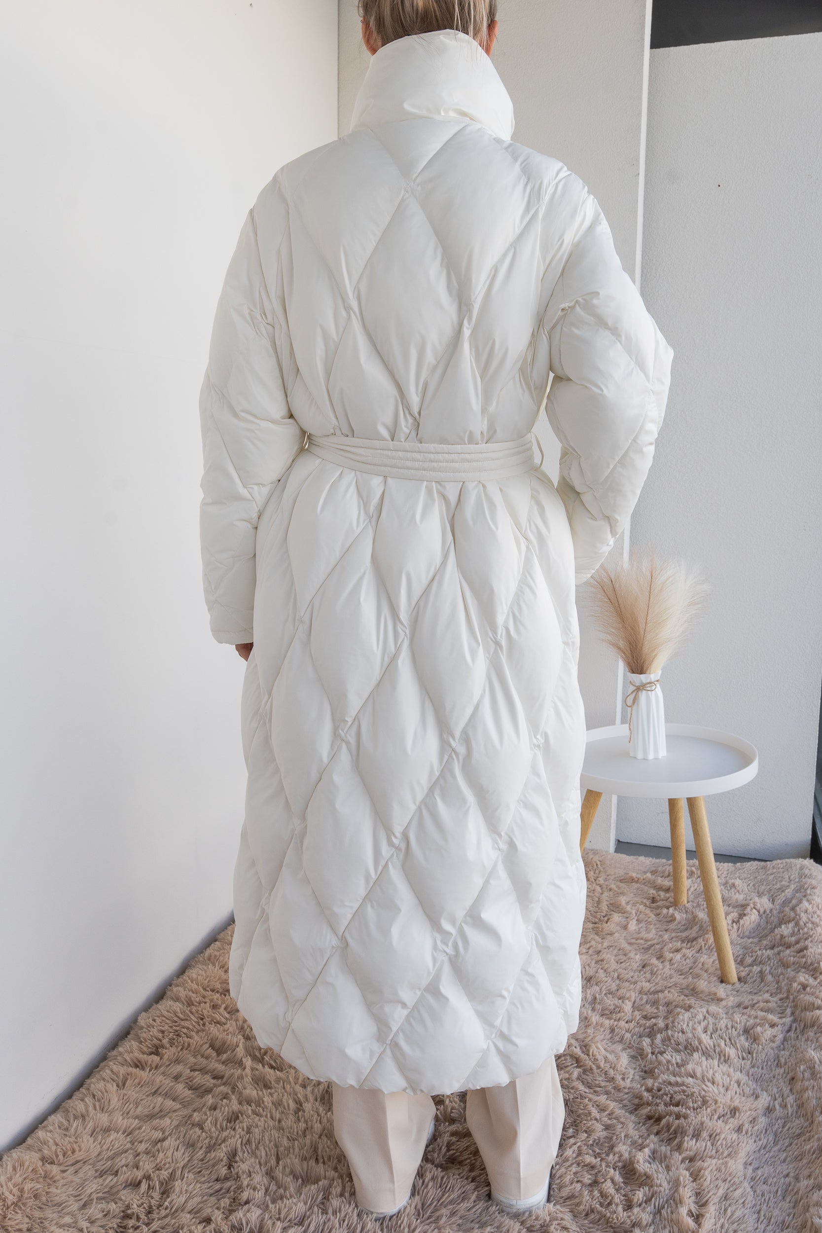 Long down jacket