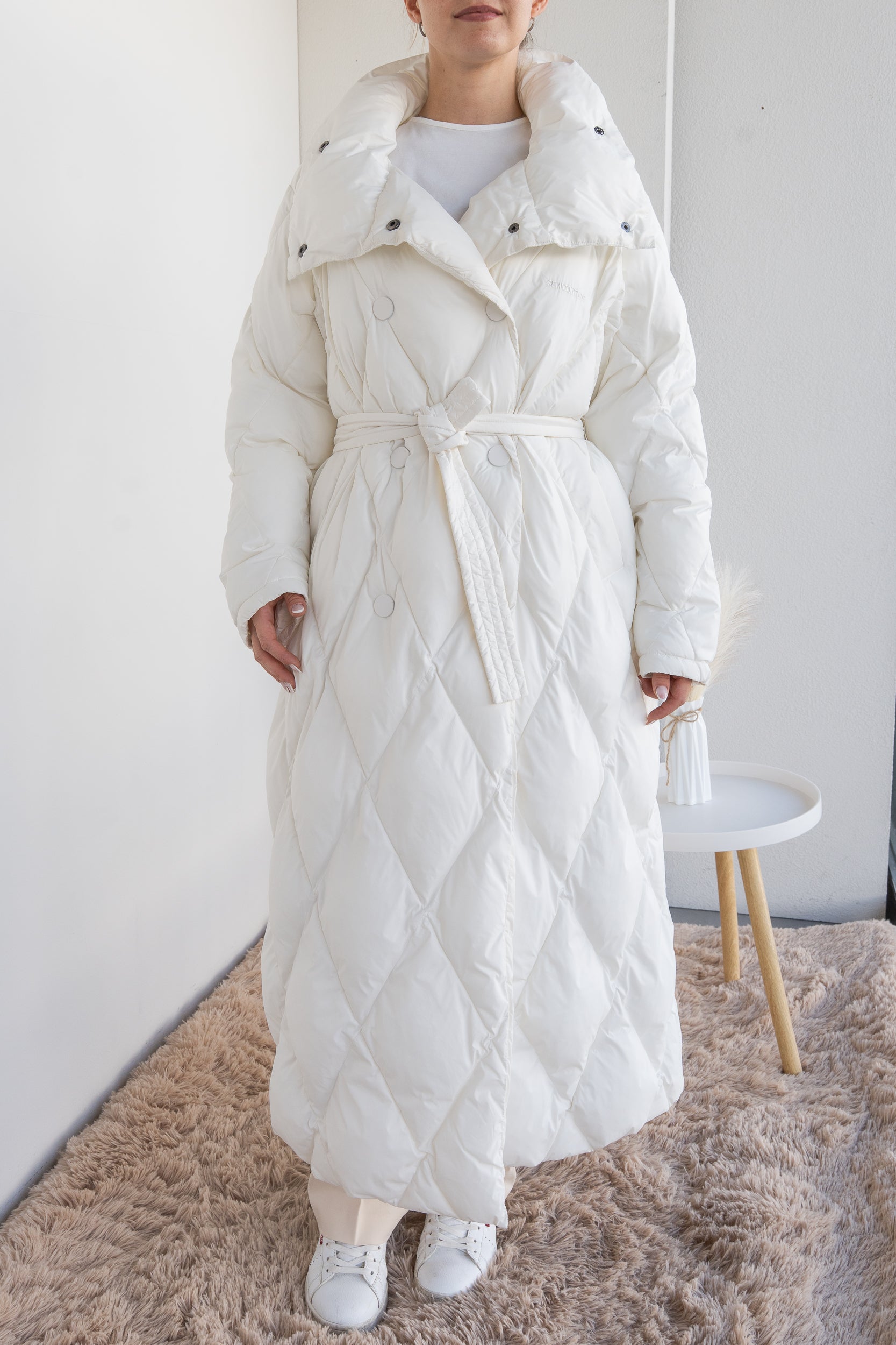 Long down jacket