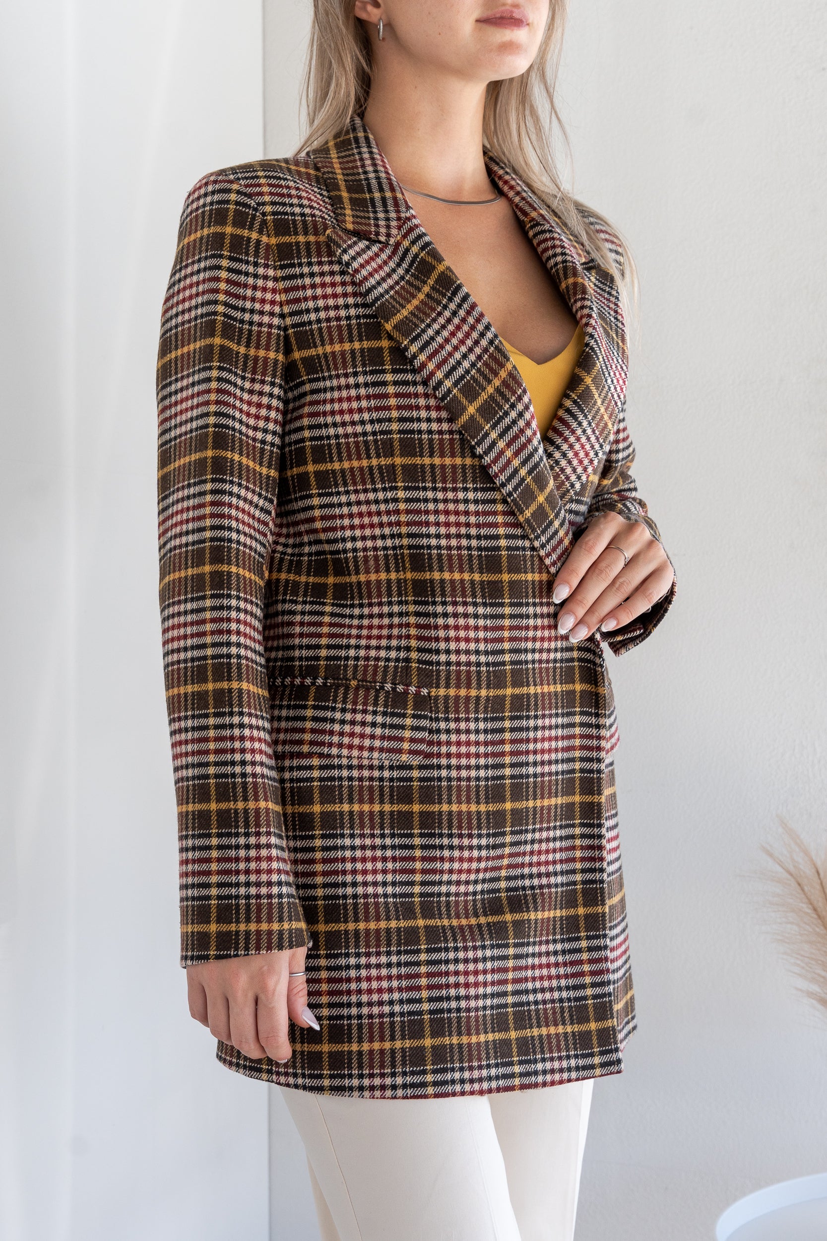 Checkered jacket