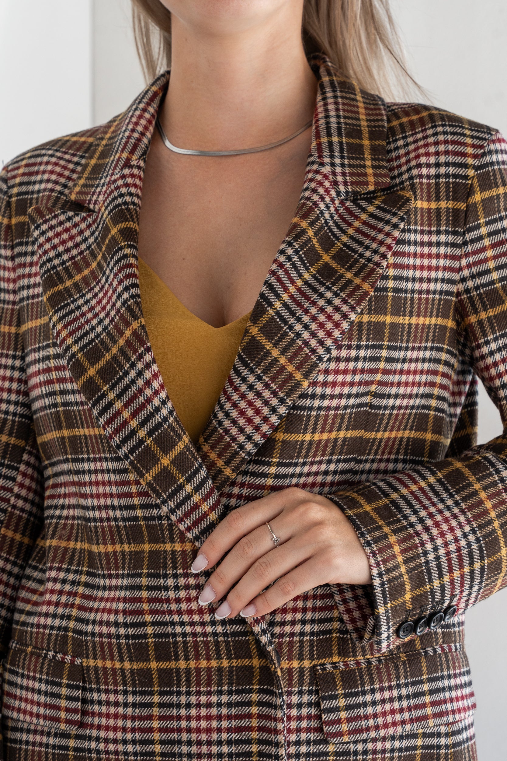 Checkered jacket