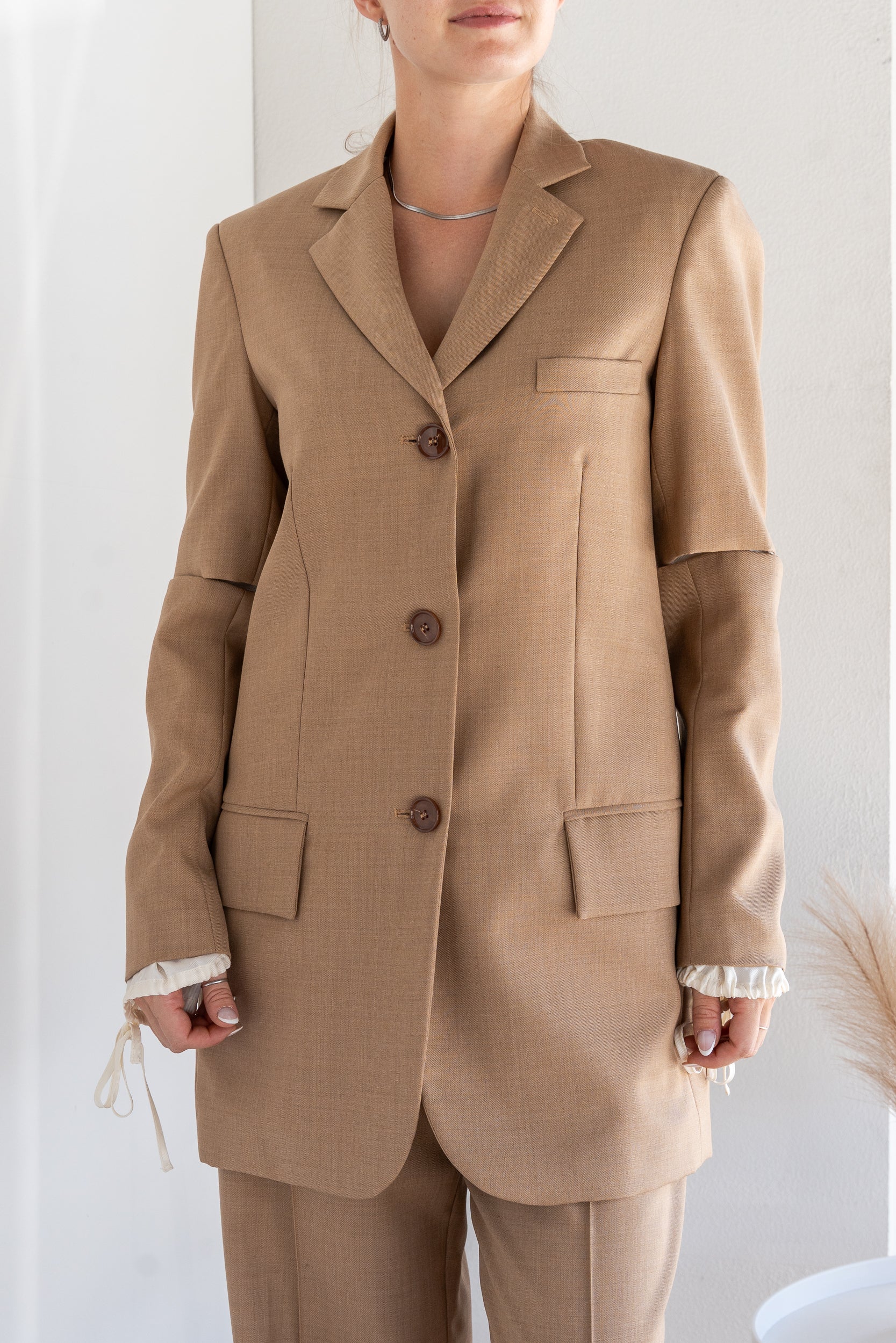 Cut-out jacket