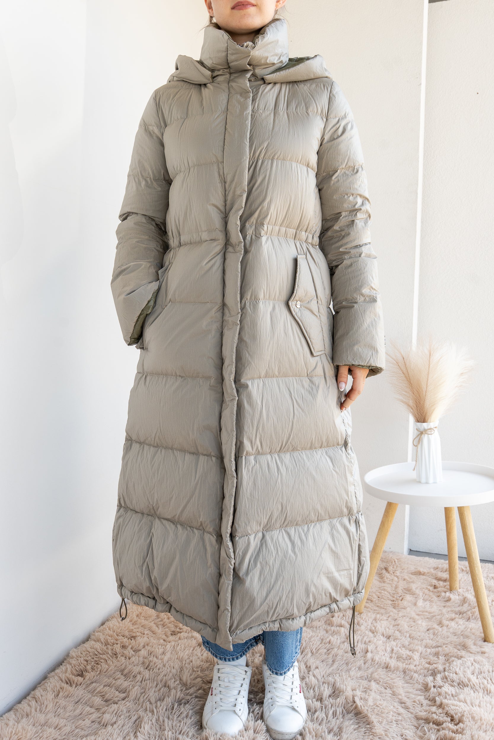 Double-faced down jacket