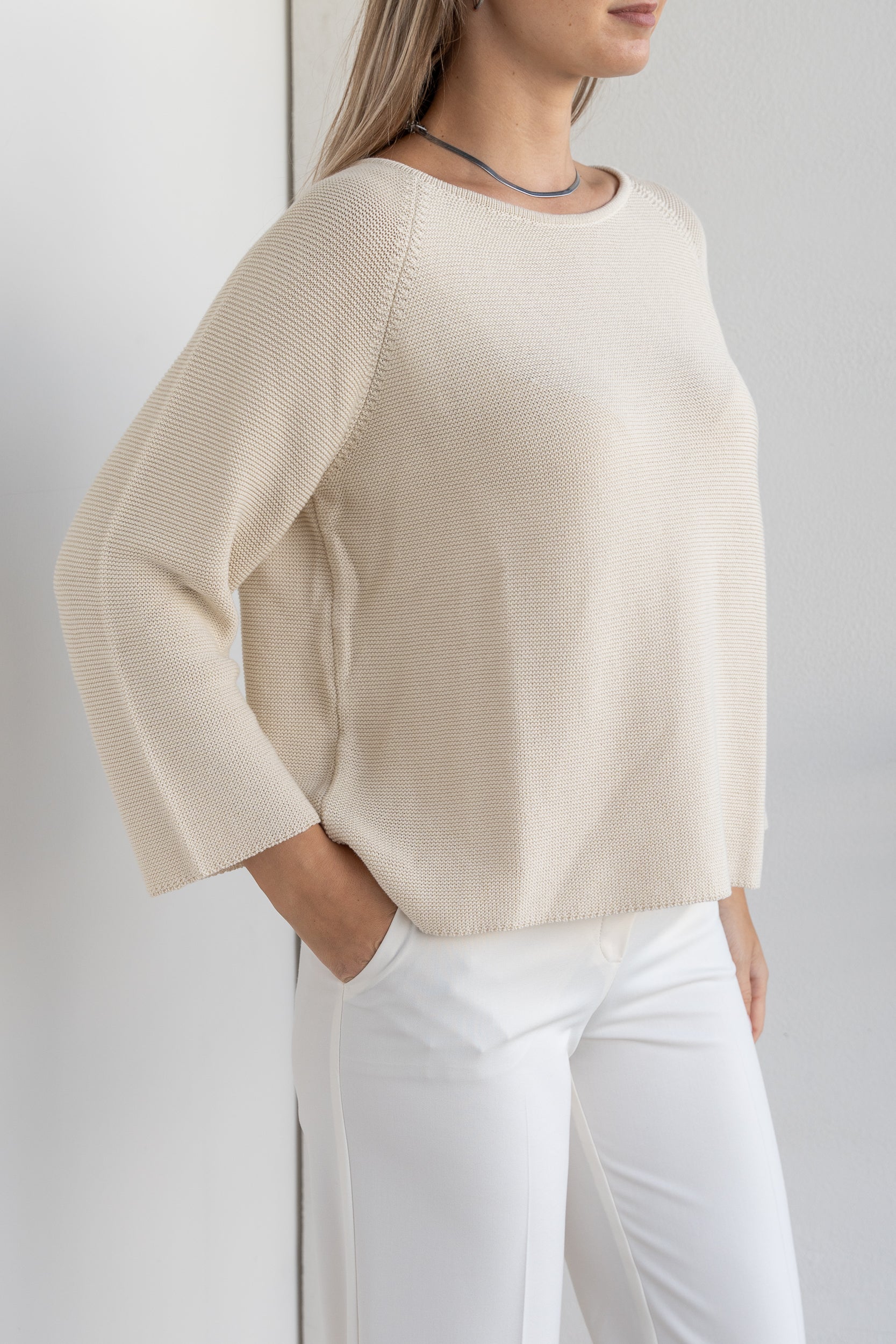 Maglia punto riso