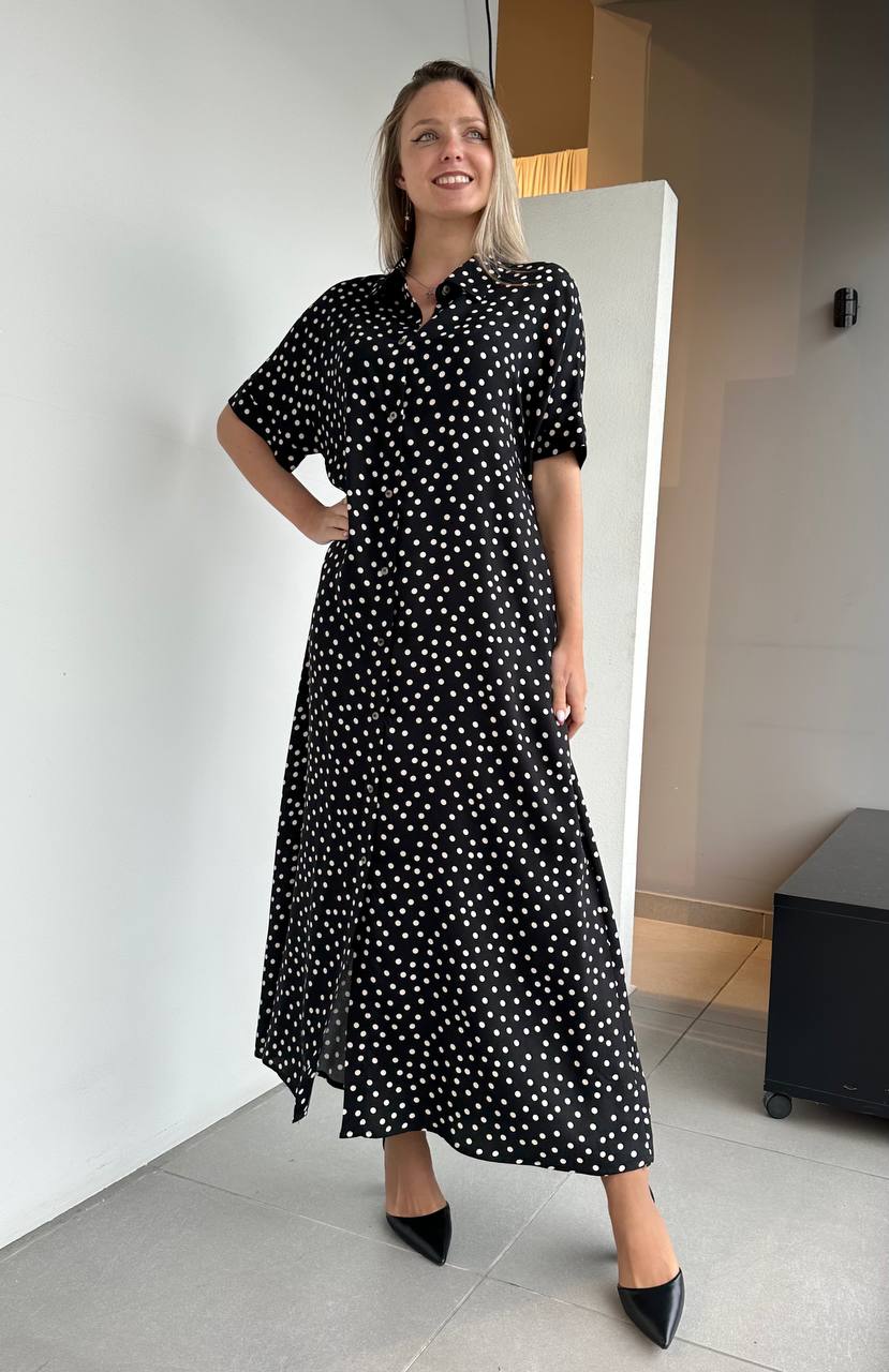 Abito a pois DEN459 ST