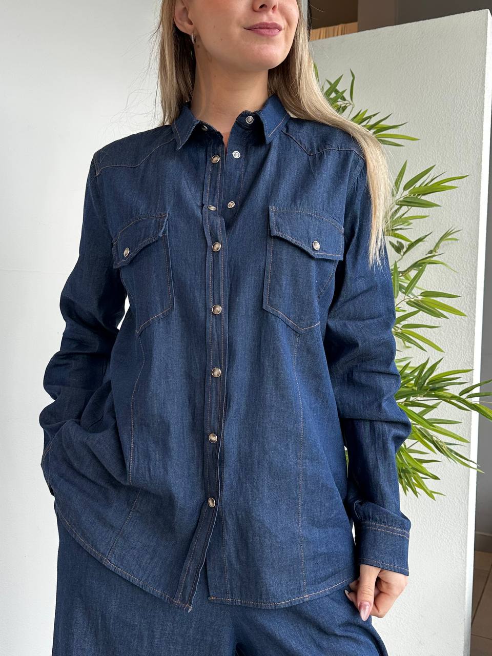 Camicia jeans Q62C2621151