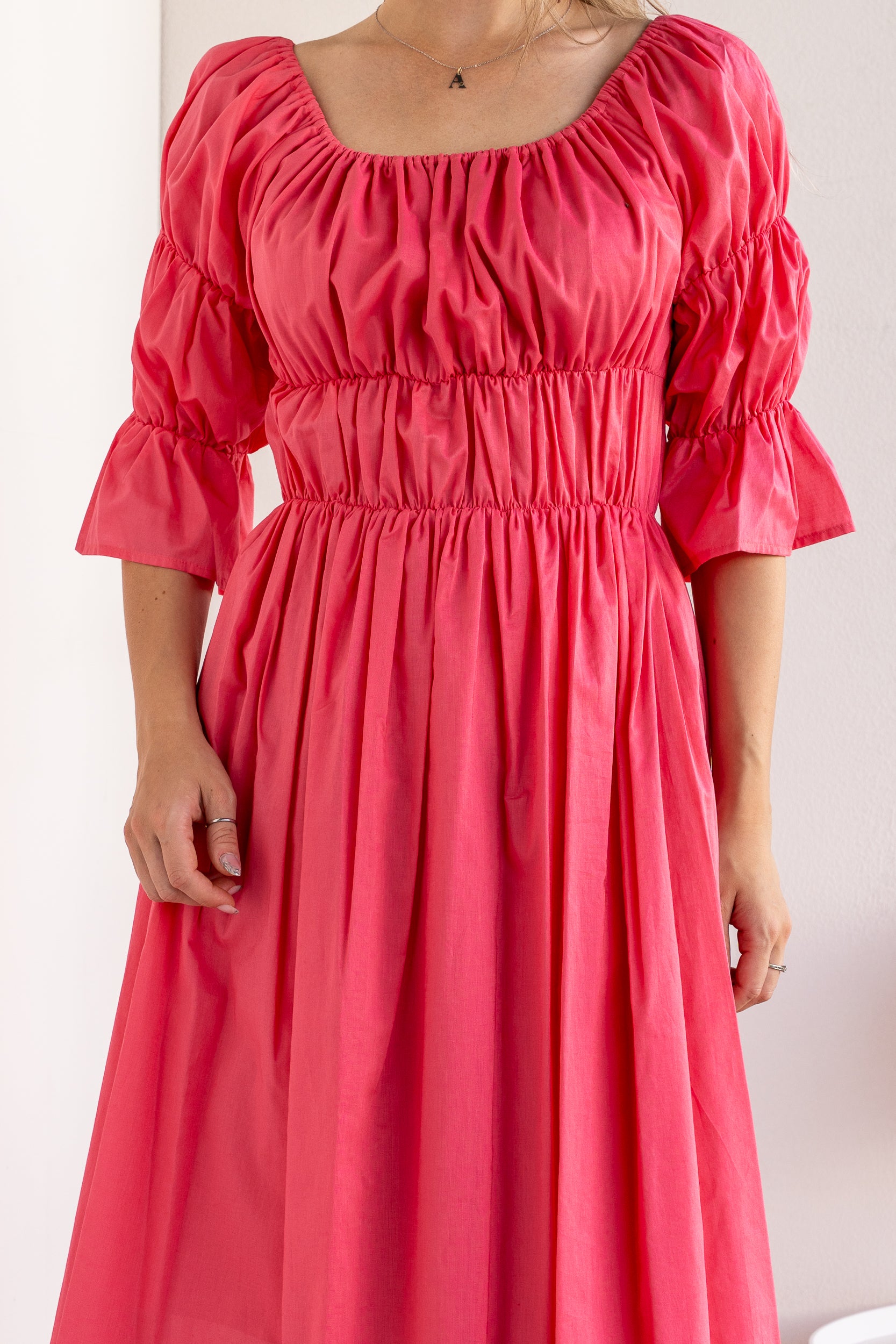 3/4 sleeve dress