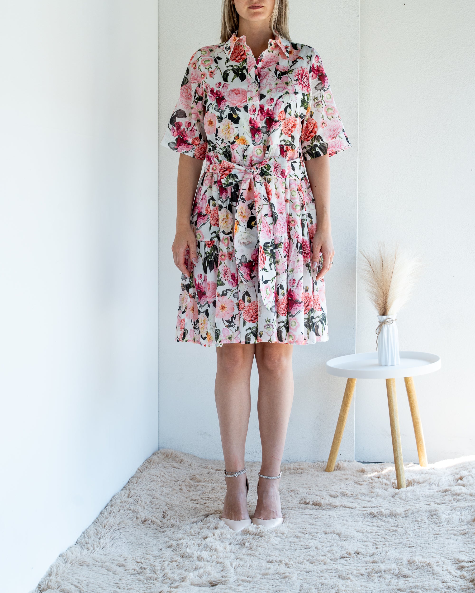 Floral midi dress