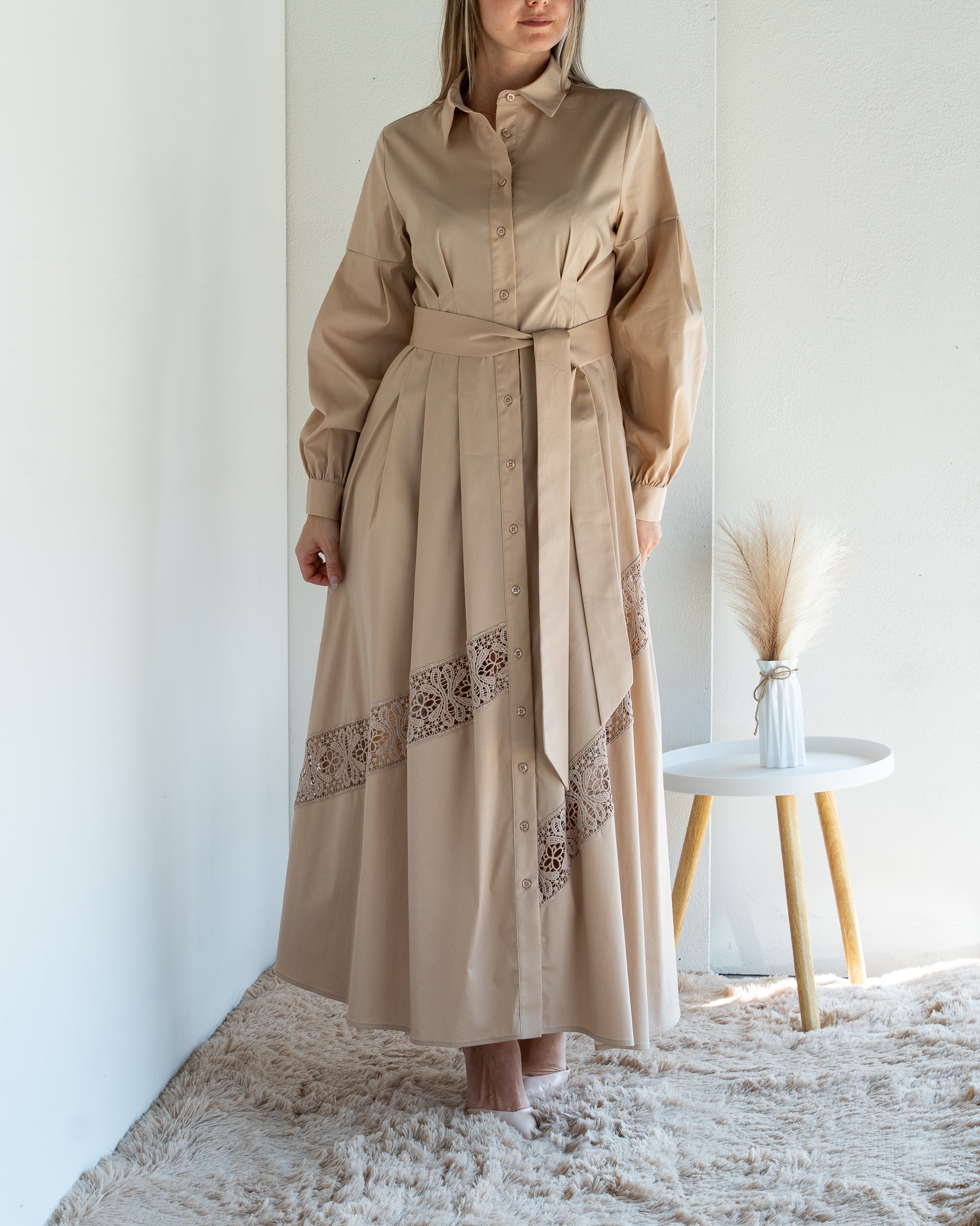 Long cotton dress