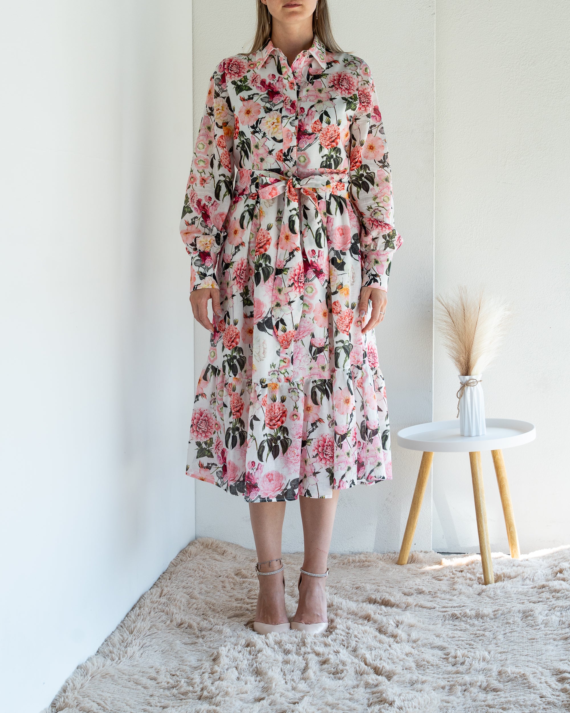 Long floral dress