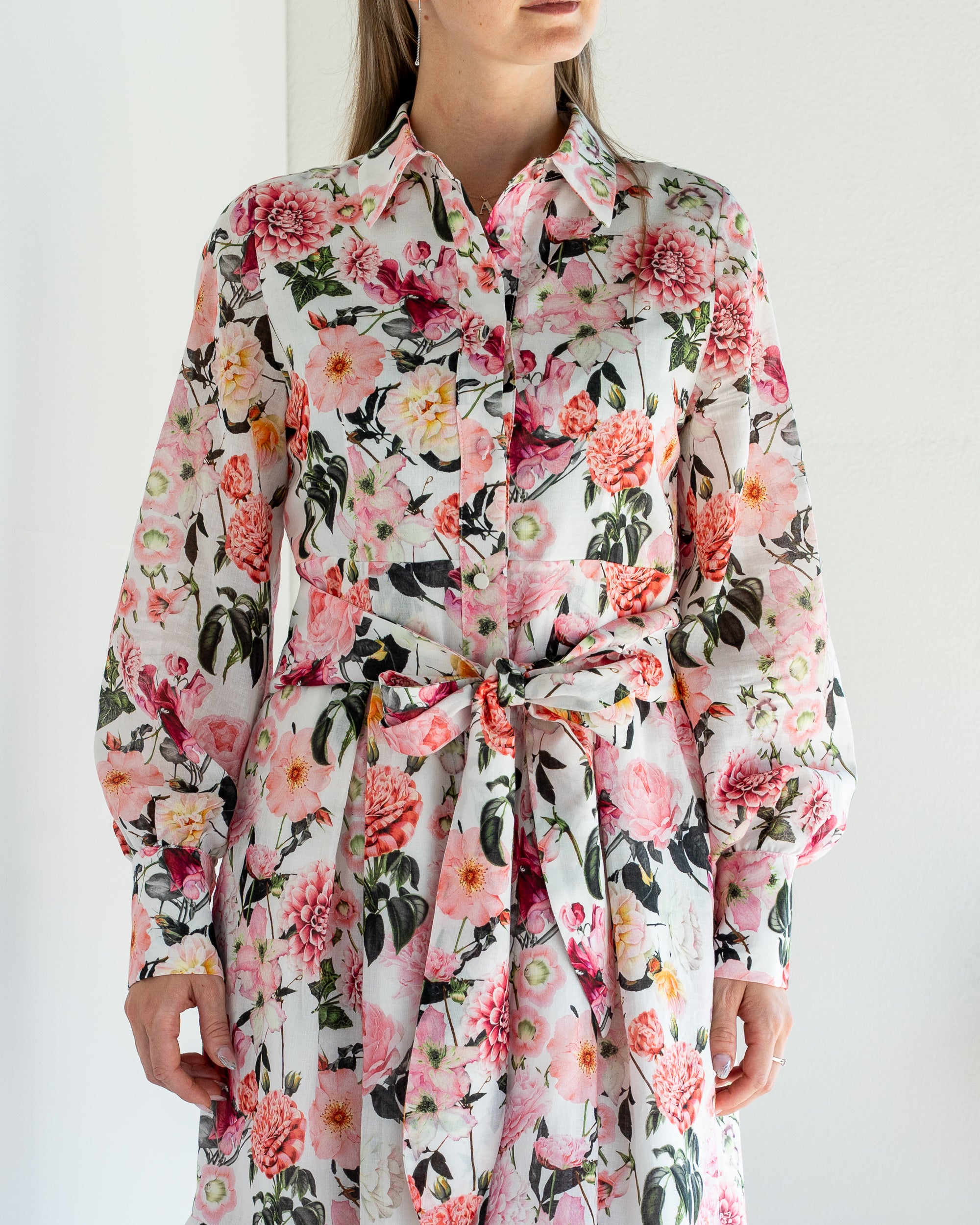 Long floral dress
