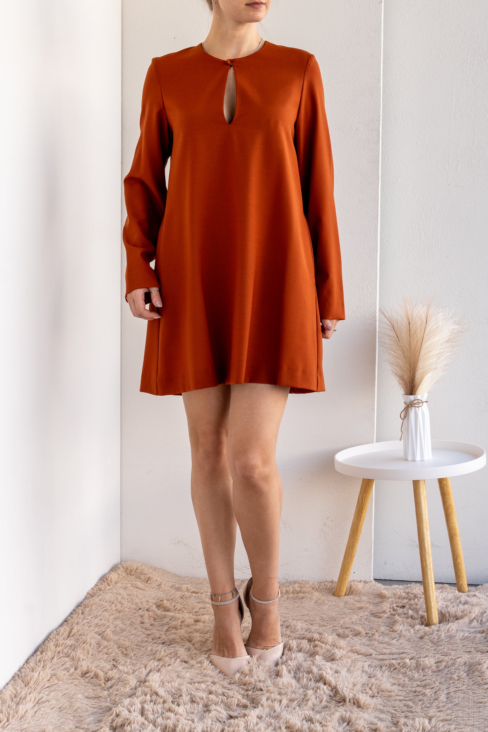 Short flared dress