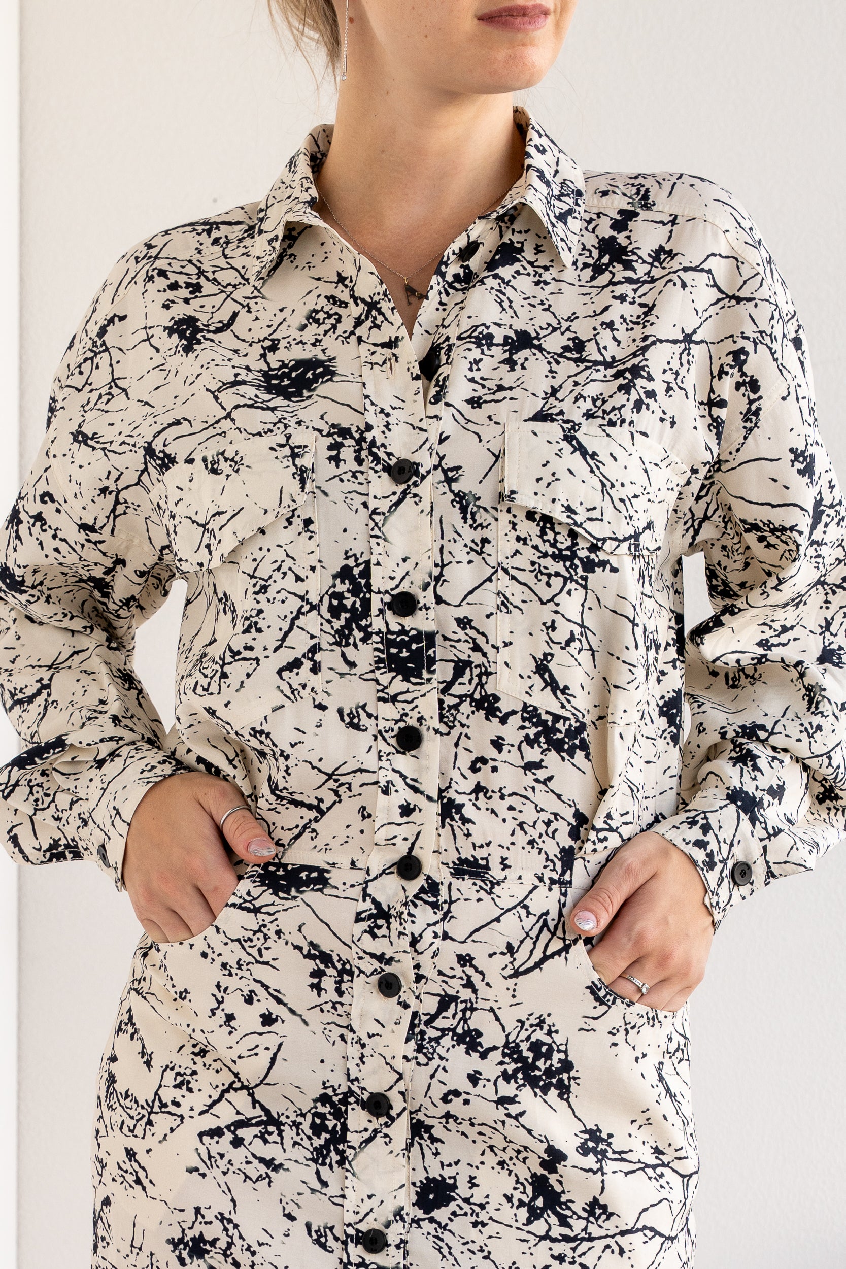Scapolite patterned dress