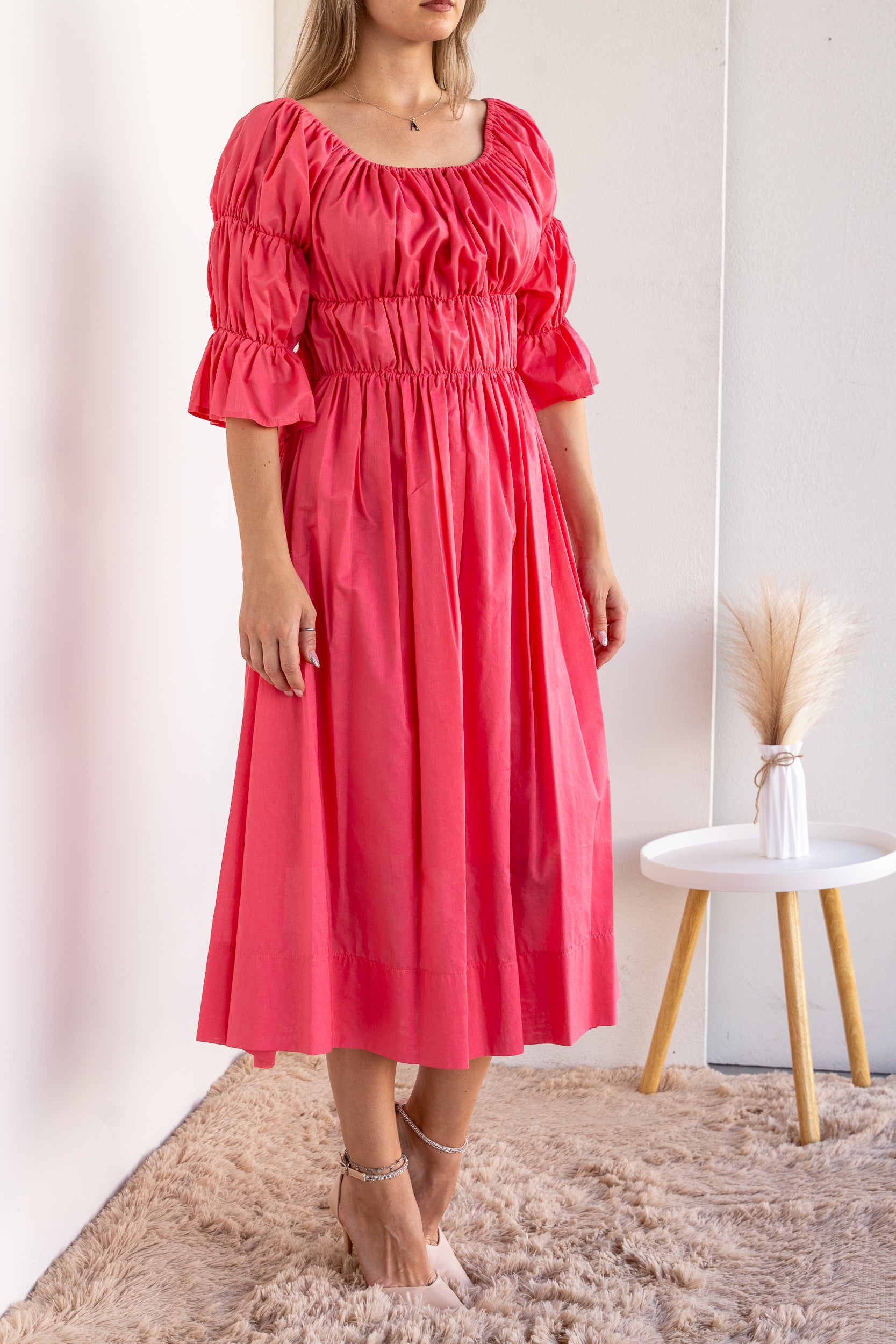 3/4 sleeve dress