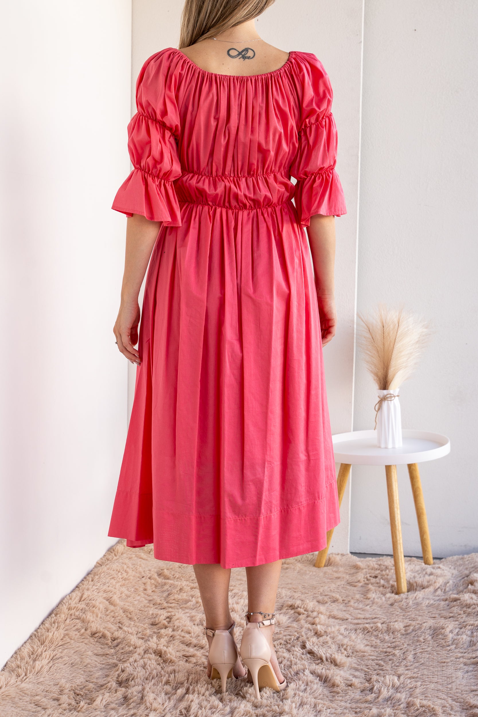 3/4 sleeve dress