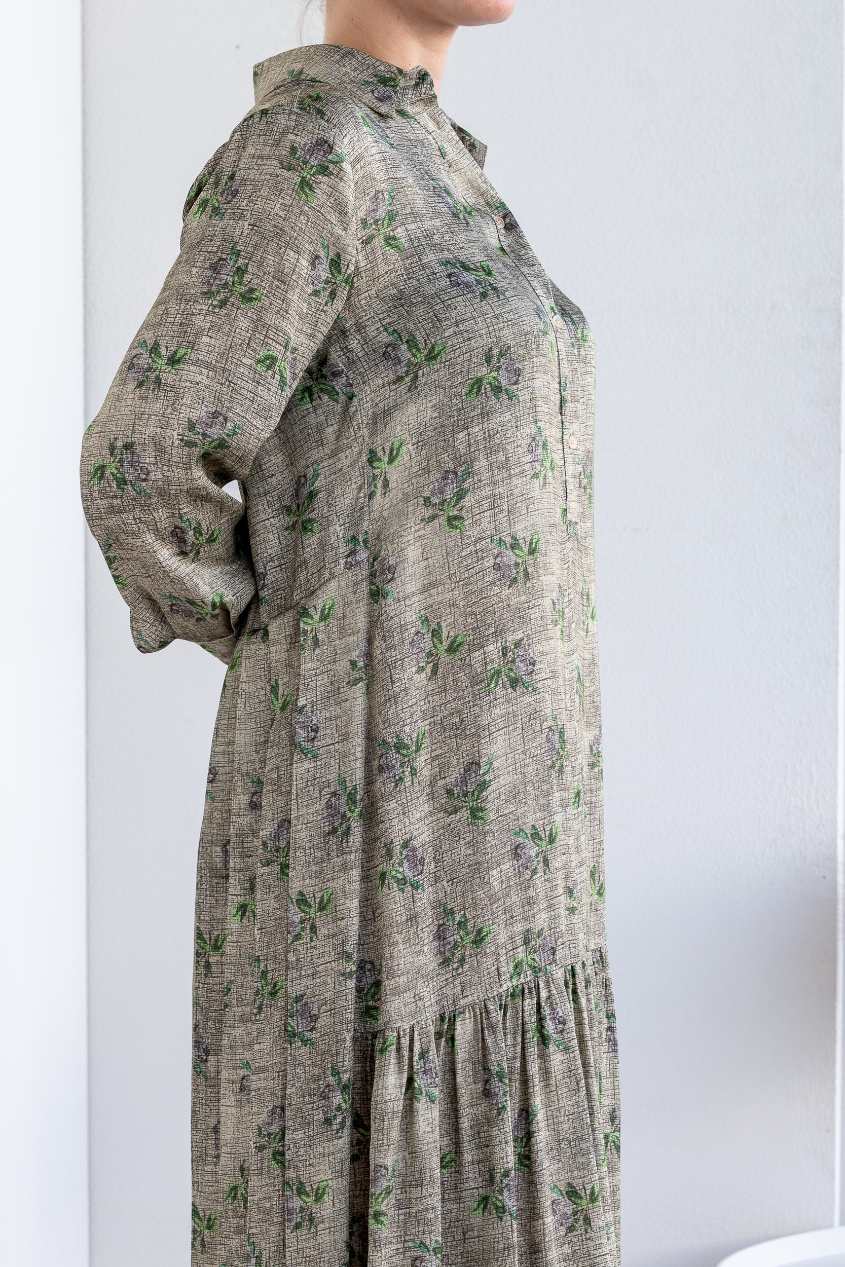 Flower pattern dress