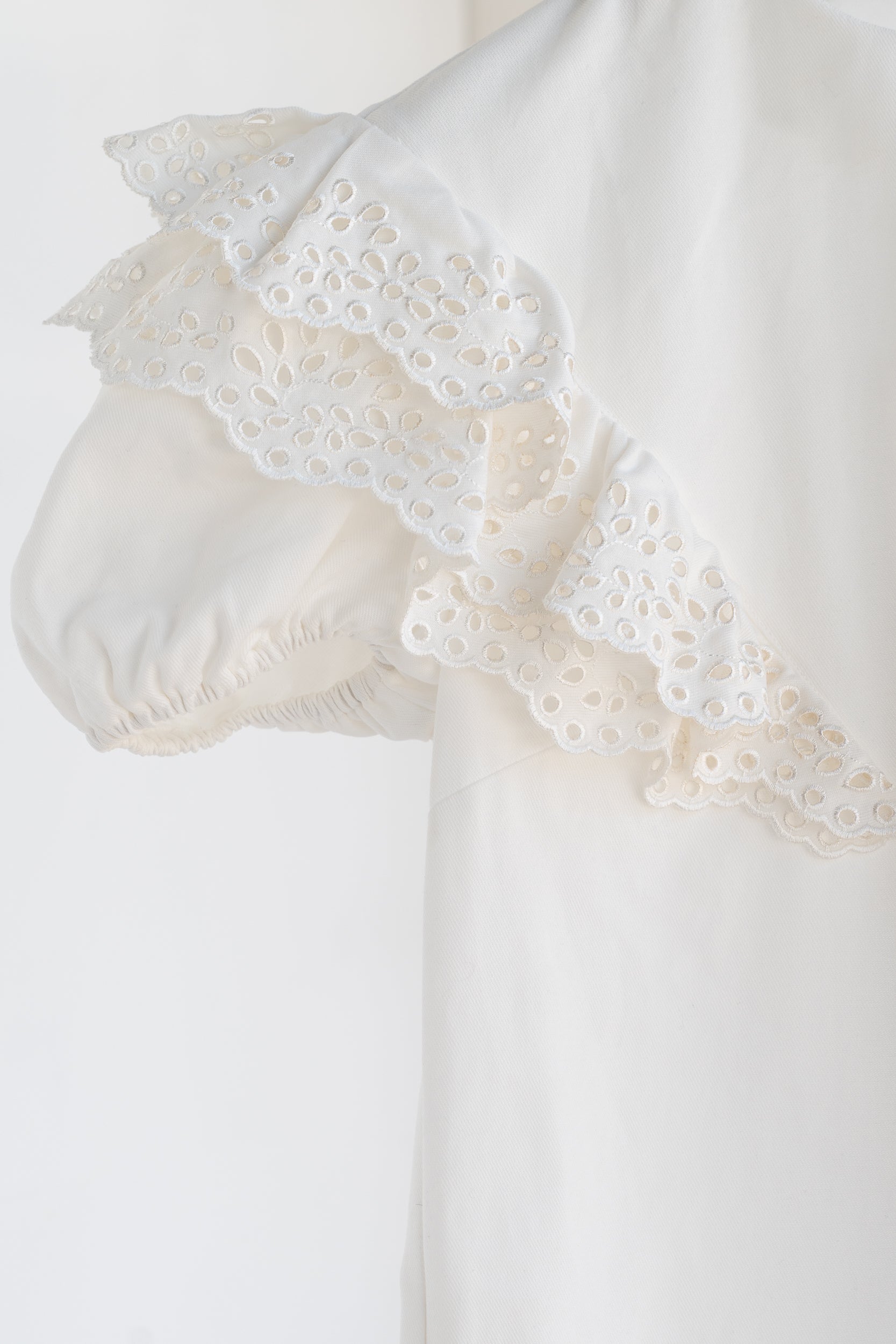 Dress with ruffles