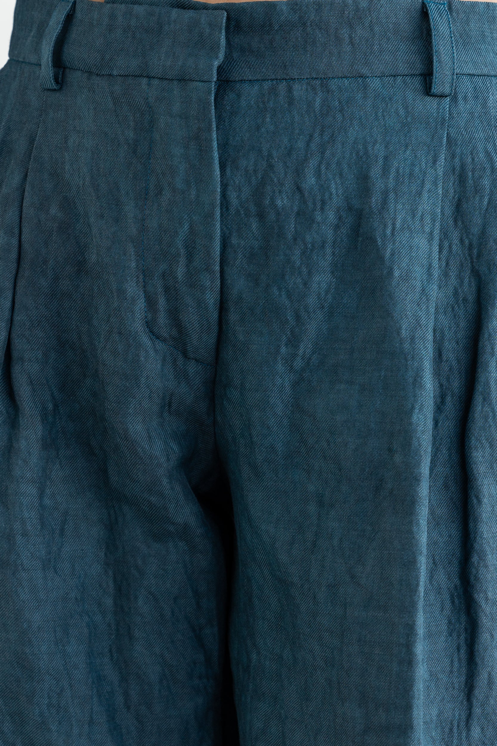 Pantalone effetto denim