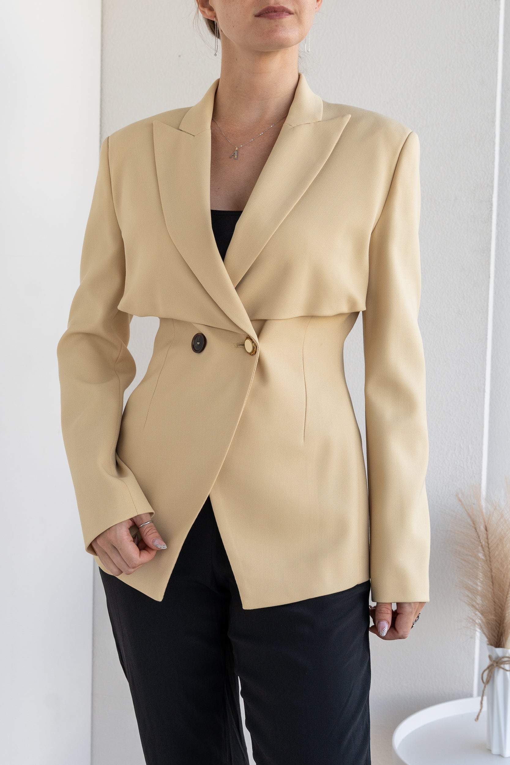 Double-breasted jacket