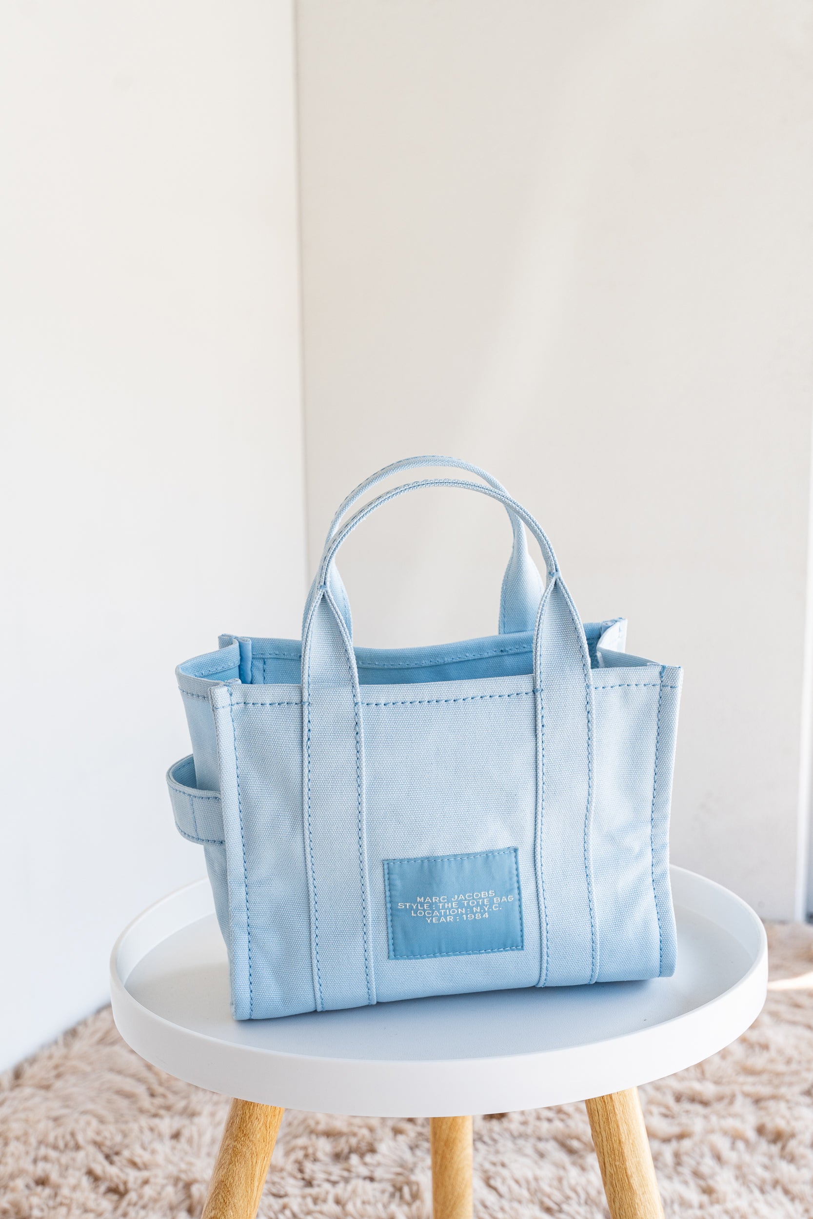 Borsa a mano in tessuto