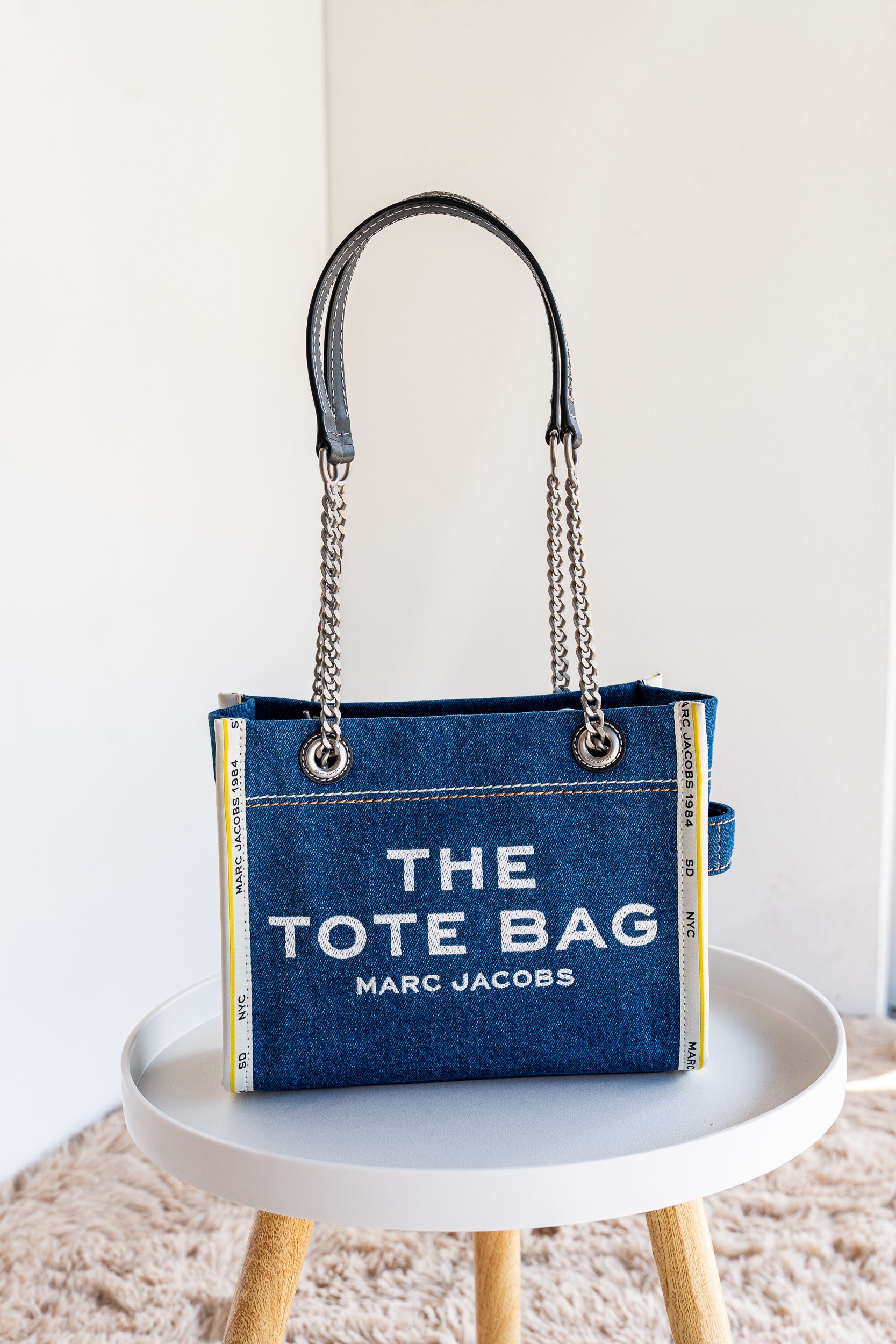 Borsa denim a spalla