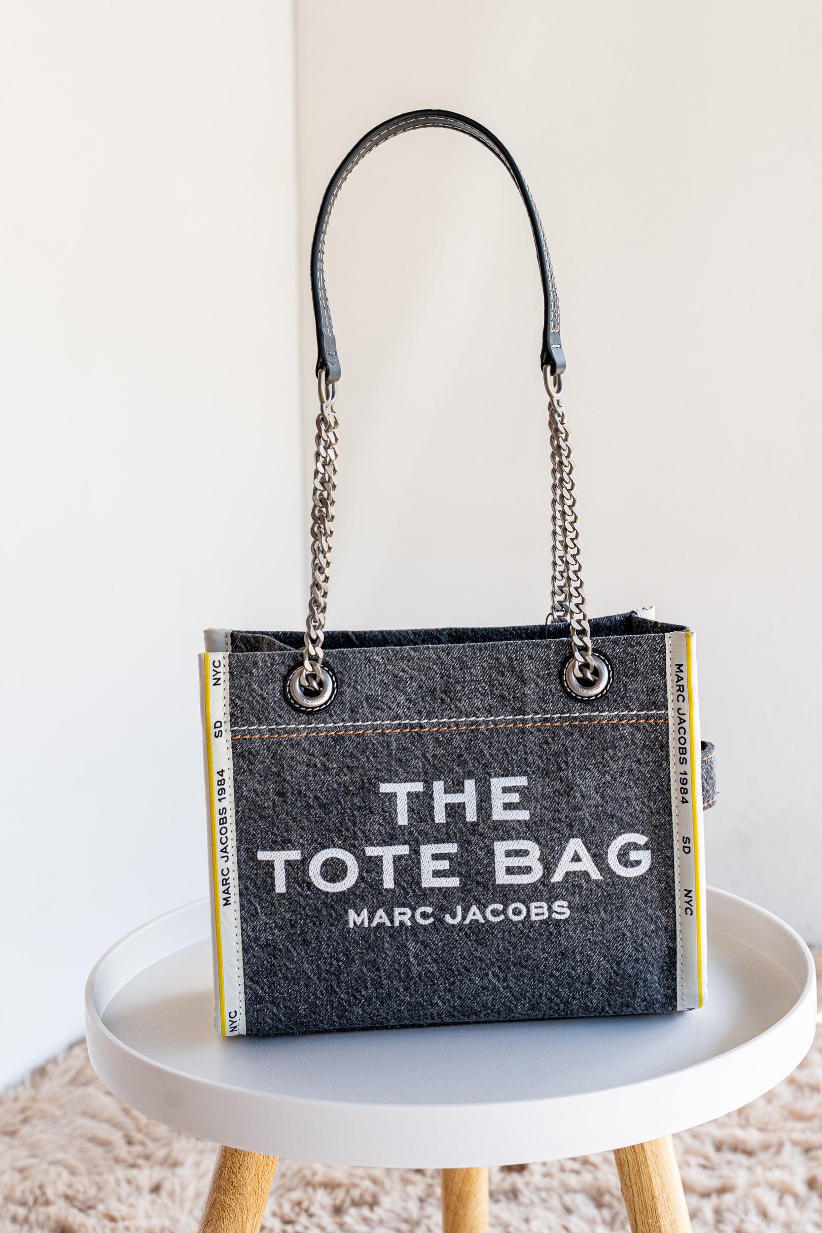 Borsa denim a spalla