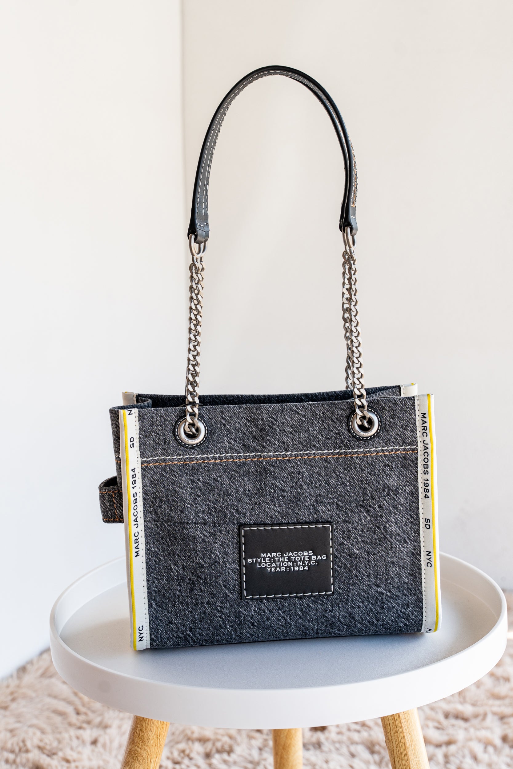 Borsa denim a spalla